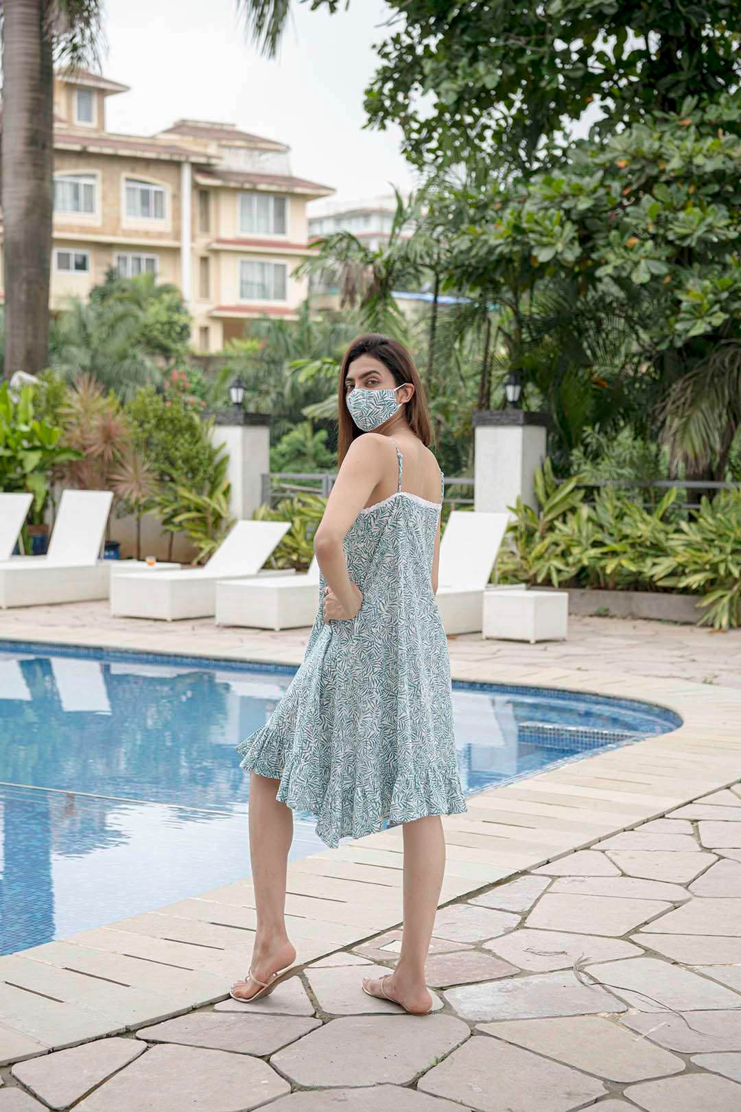 Sif Slip Dress - Monk & Mei