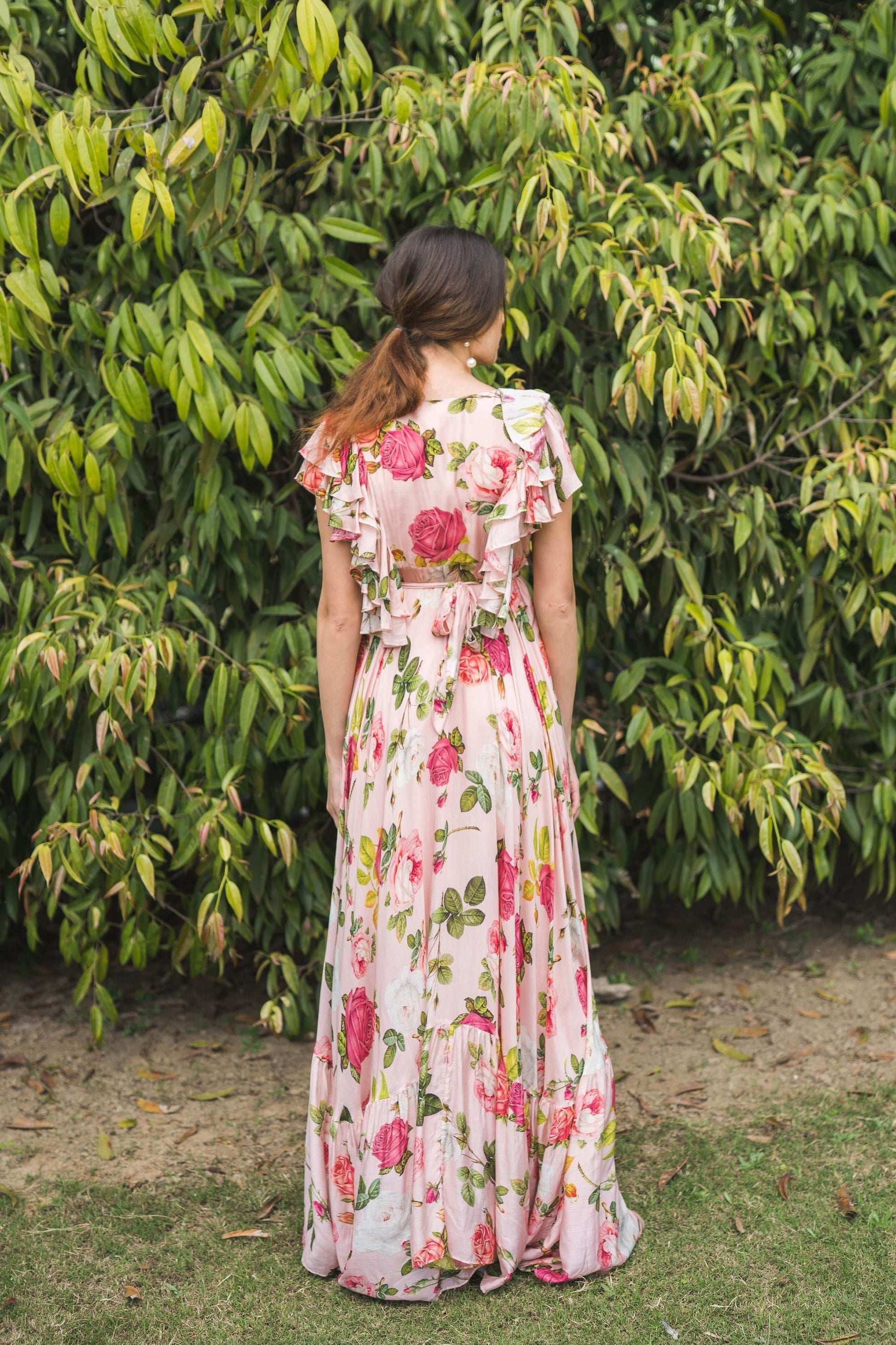 Juliette Dress - Rose pink - Monk & Mei