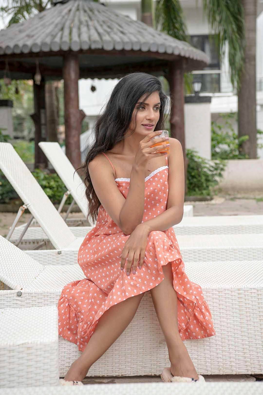 Sif Slip Dress - Monk & Mei