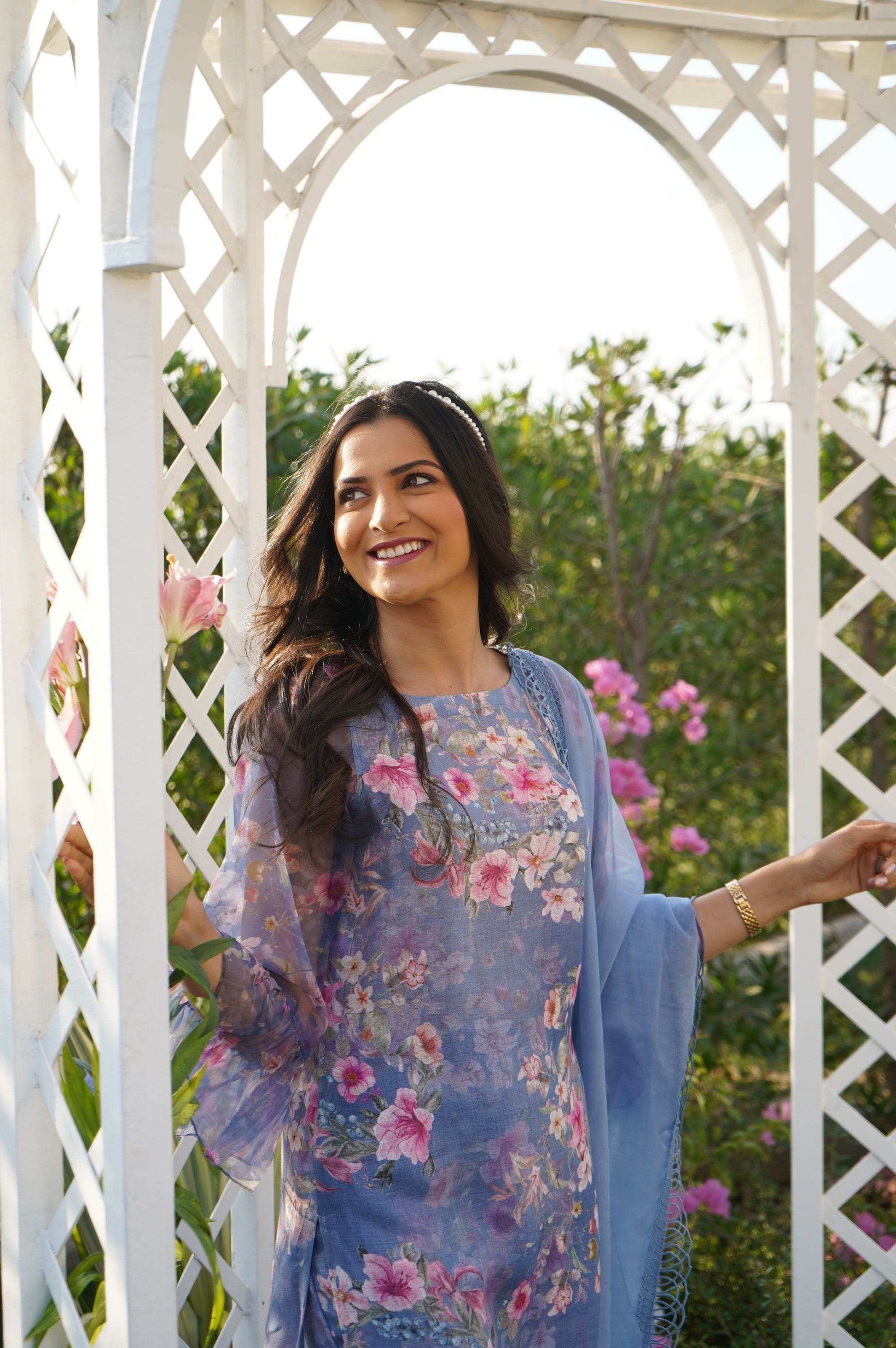 Peony Blue - Monk & Mei