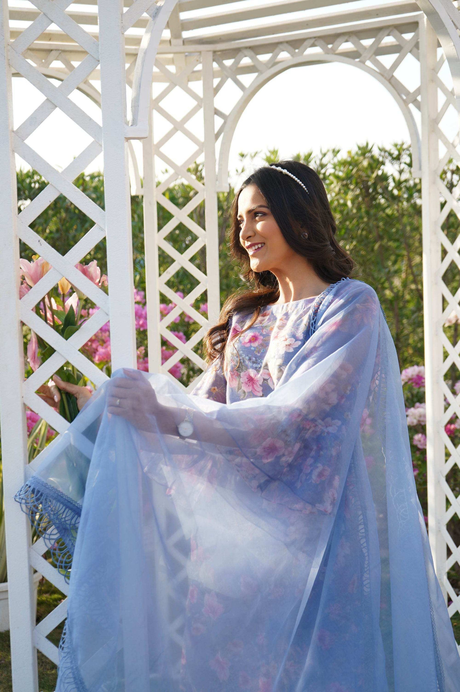 Peony Blue - Monk & Mei