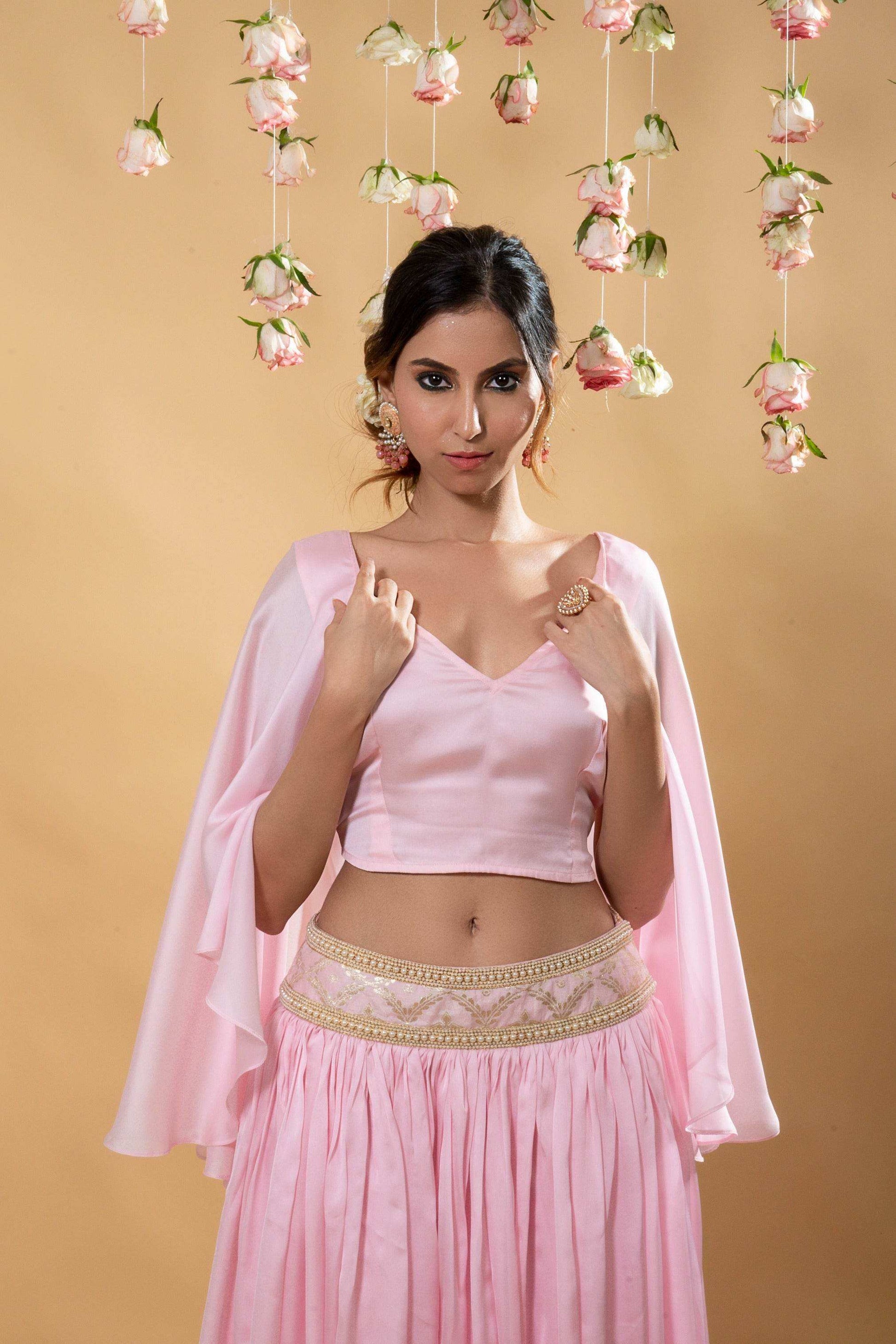 Roshni Silk Lehenga Set - Monk & Mei