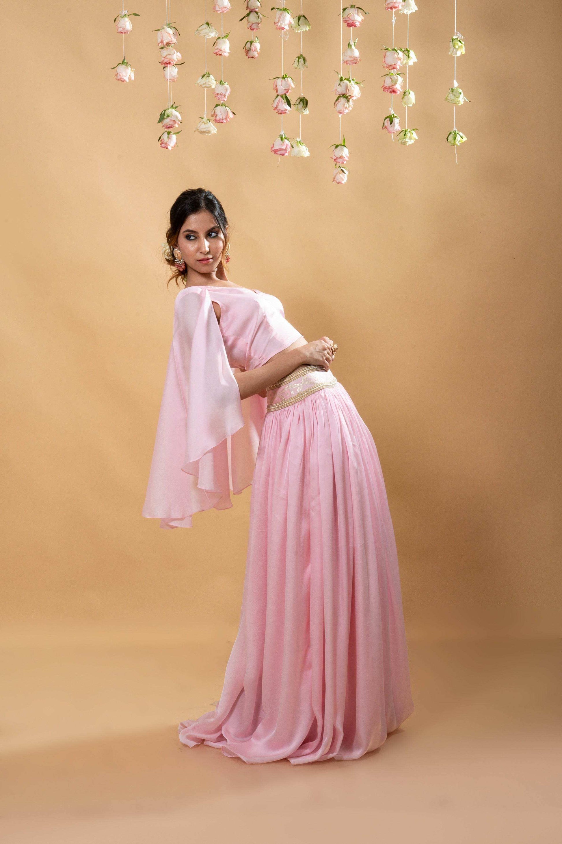 Roshni Silk Lehenga Set - Monk & Mei