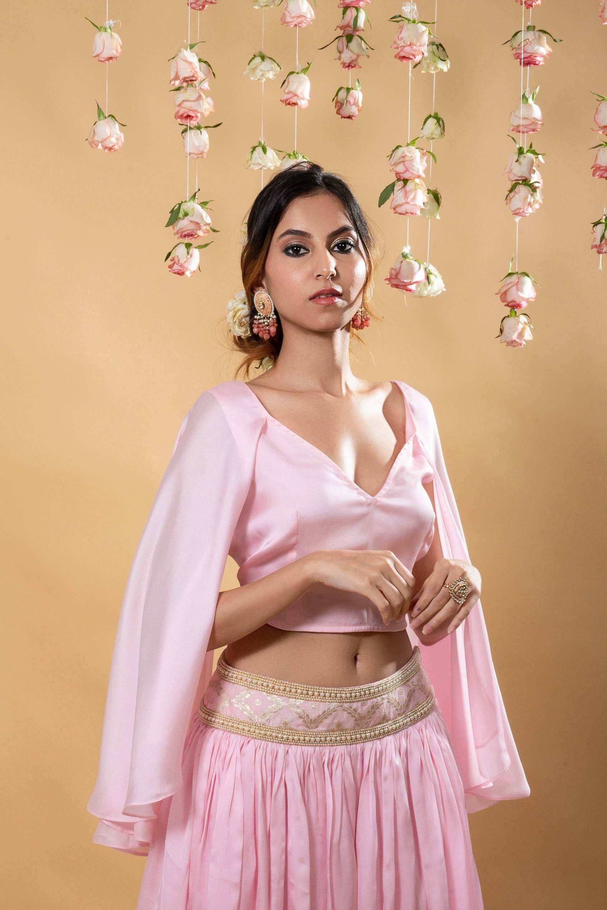 Roshni Silk Lehenga Set - Monk & Mei