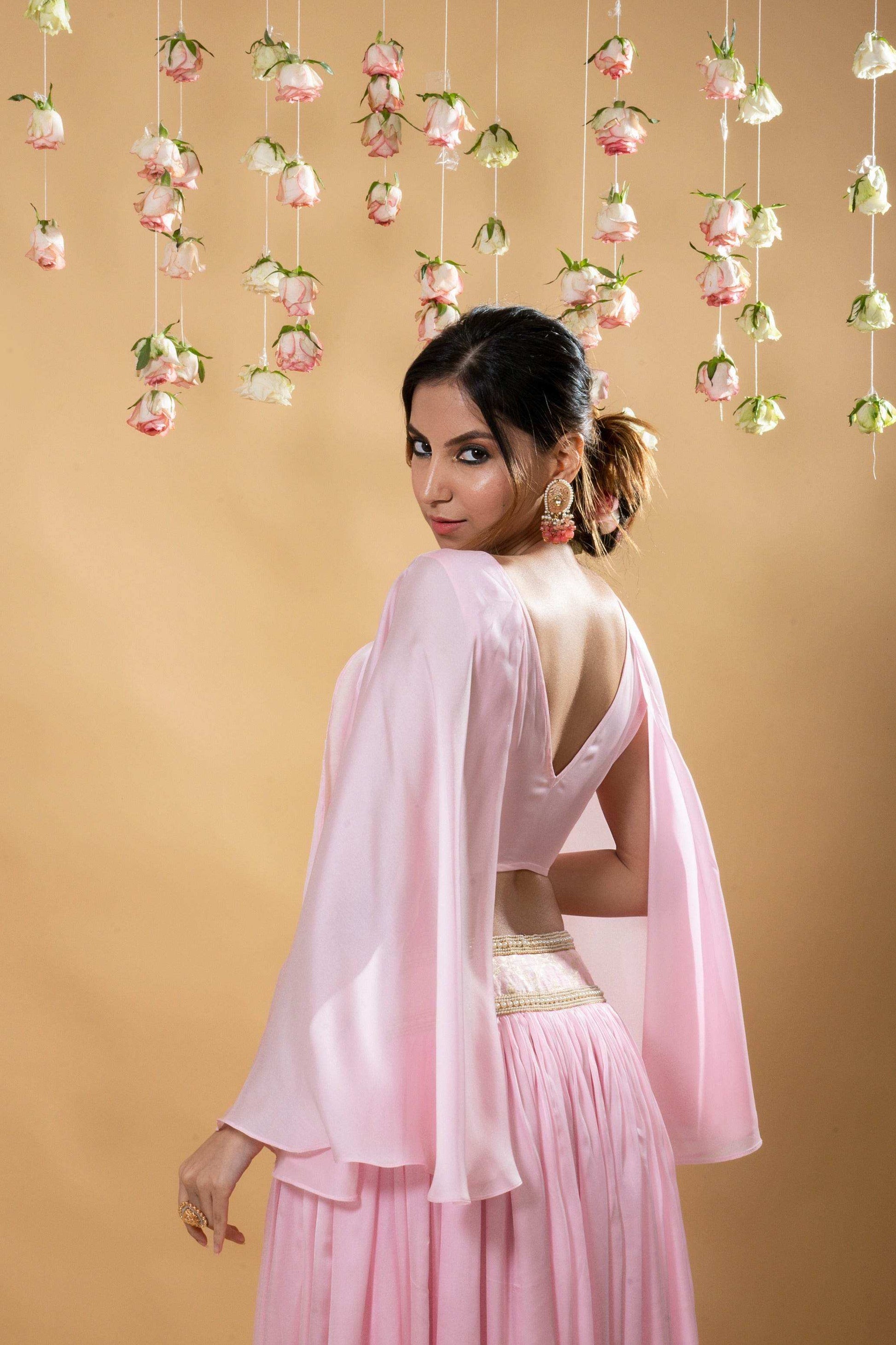 Roshni Silk Lehenga Set - Monk & Mei