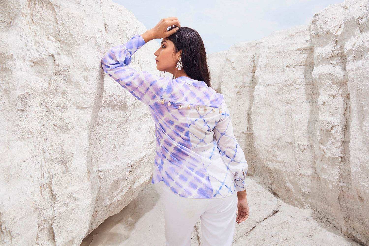 MARIAH TOP & PANT SET - Lavender - Monk & Mei