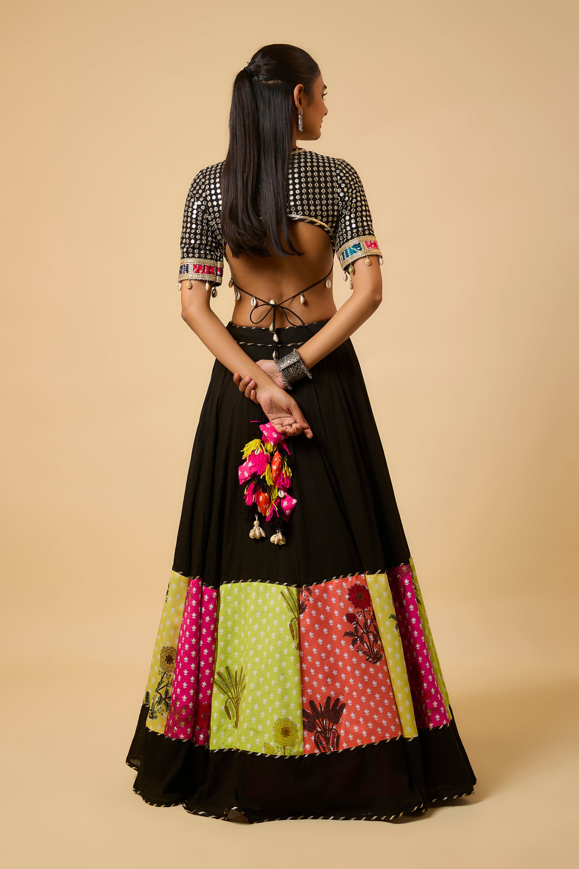 Rasika - Lahenga, Blouse  & Duppta - Multicolor