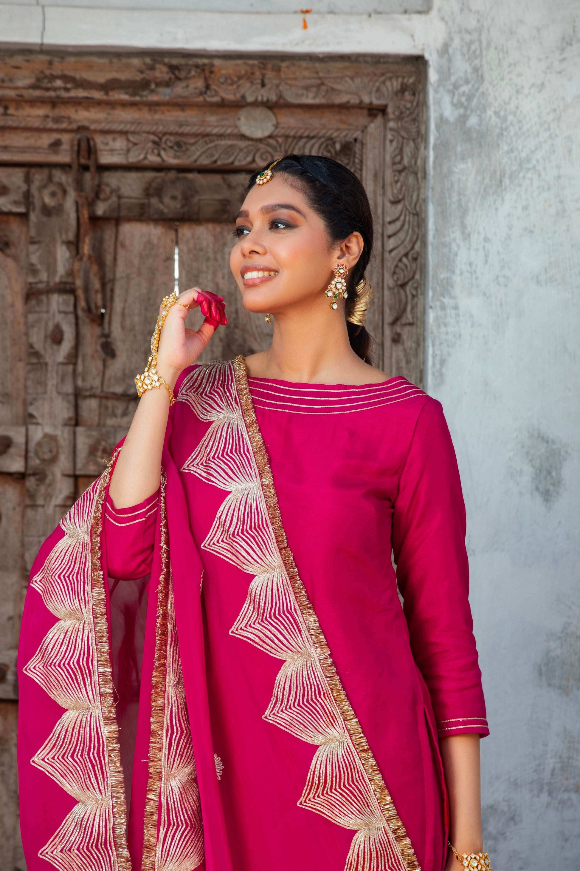 Afsana - Kurta Set - Monk & Mei