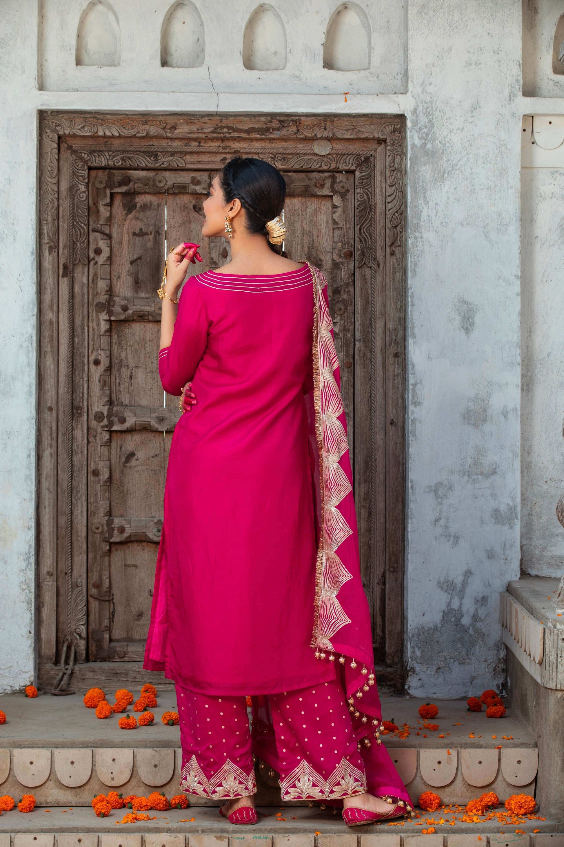 Afsana - Kurta Set - Monk & Mei