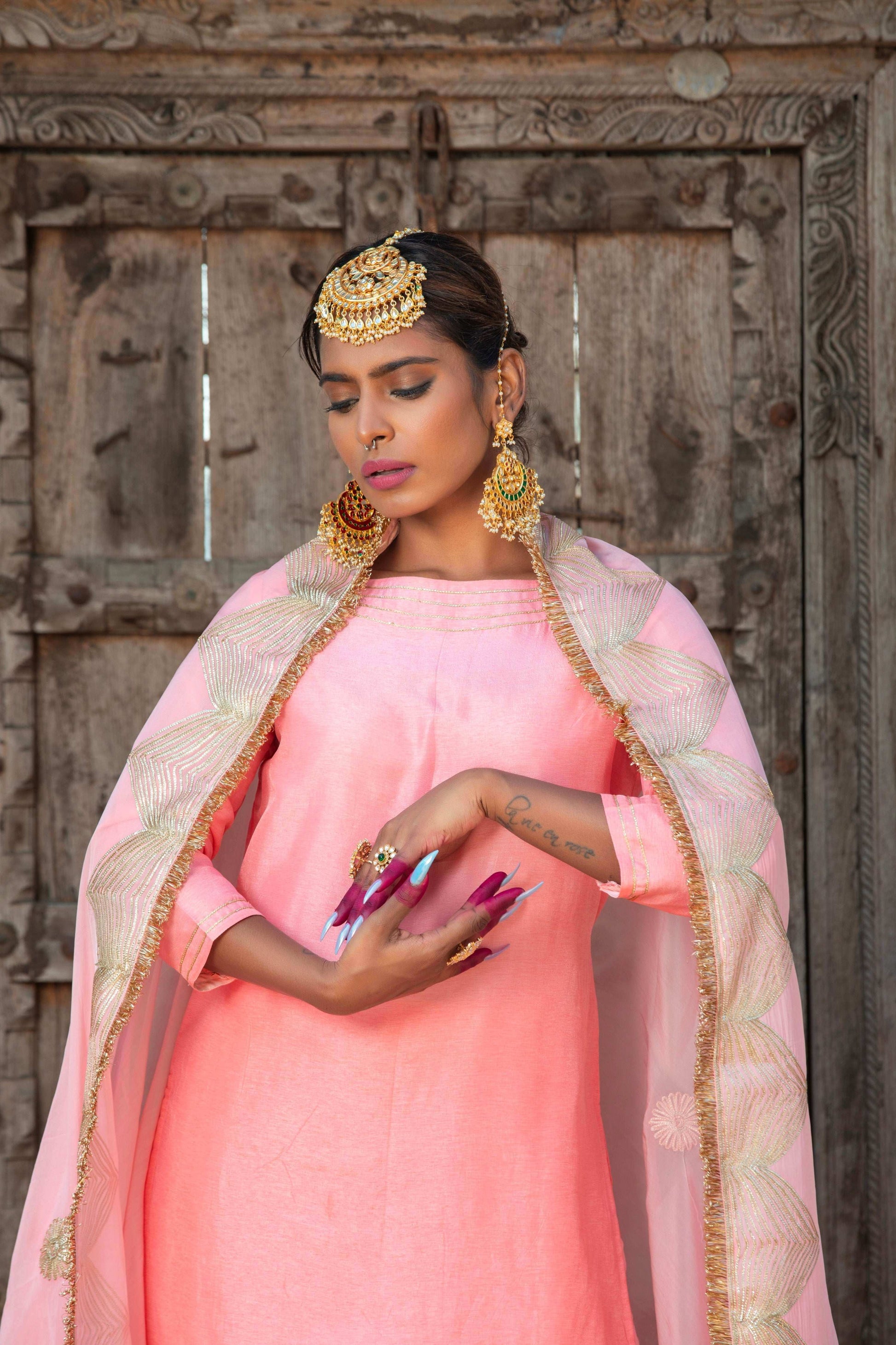 Afsana - Kurta Set - Monk & Mei