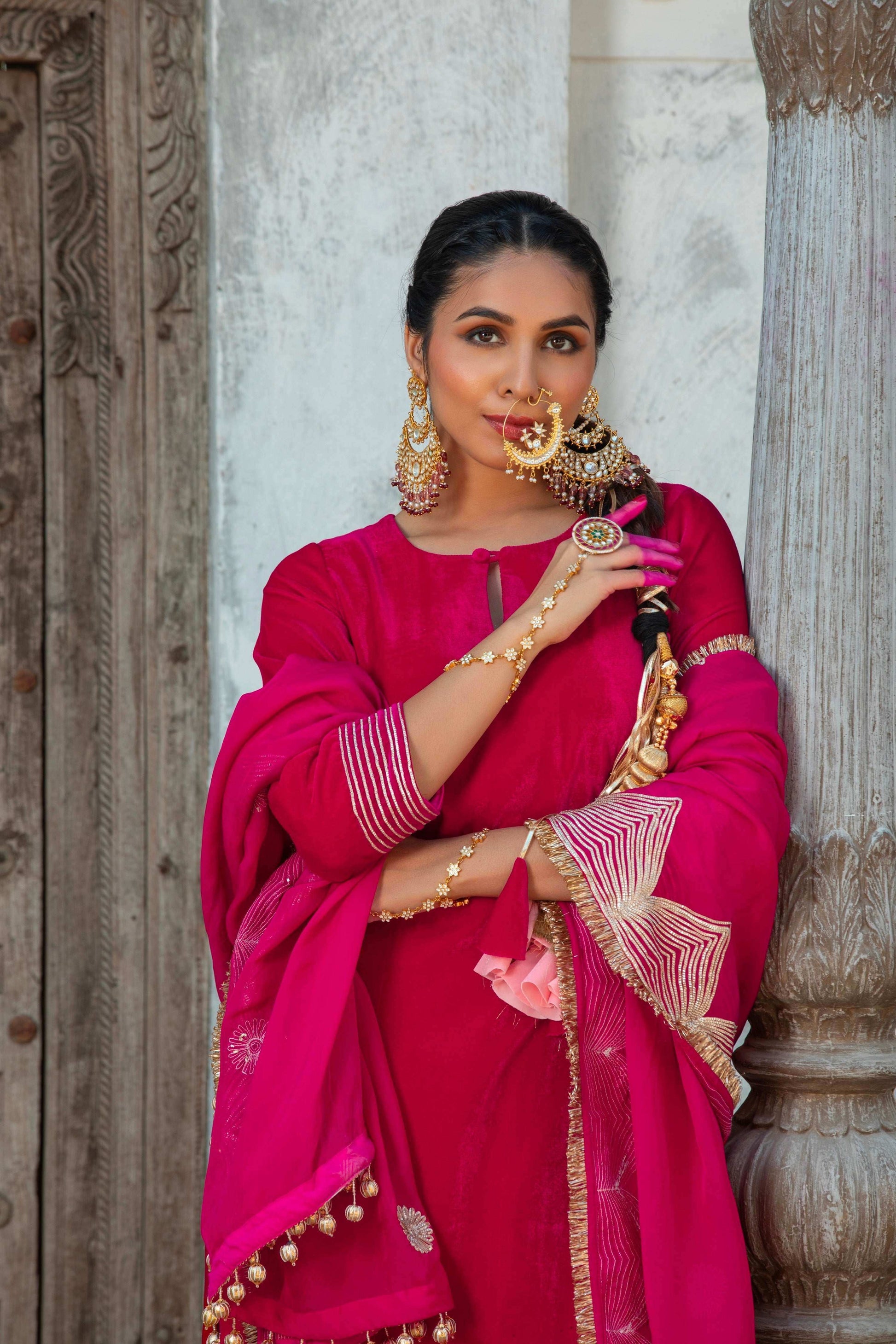 Shabnam - Kurta Set - Monk & Mei