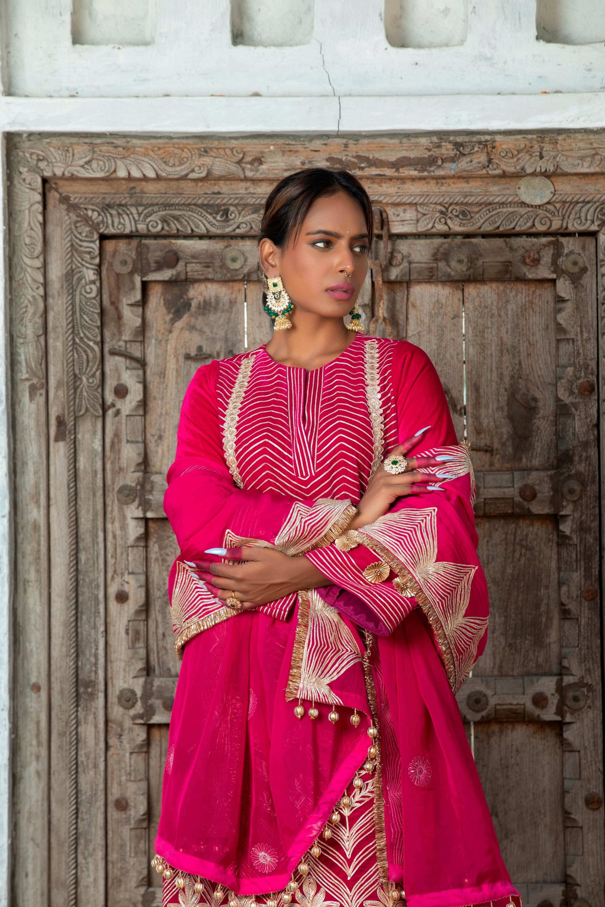 Nawabzadi - Kurta Set - Monk & Mei