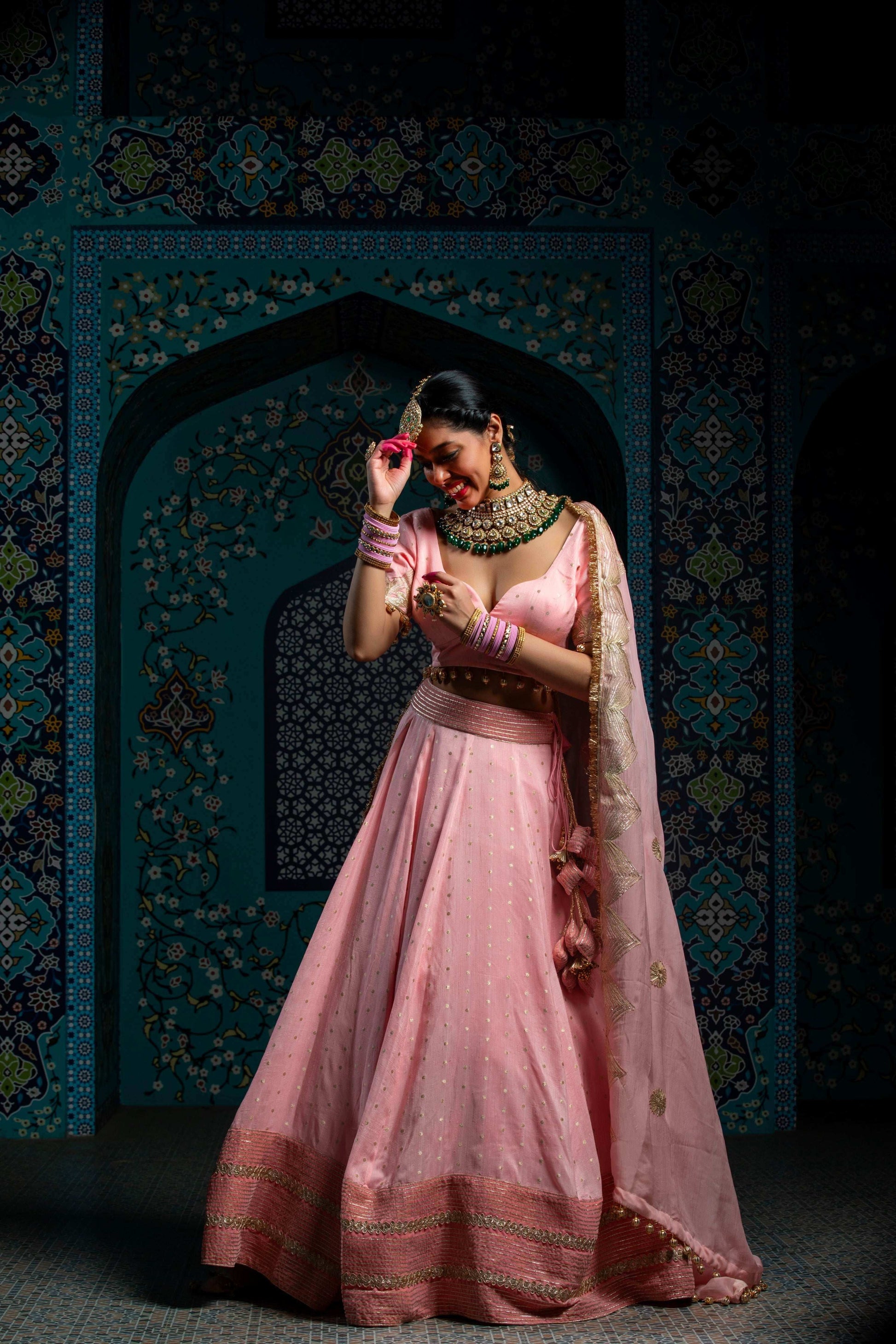 Rizina - Lehenga set - Monk & Mei