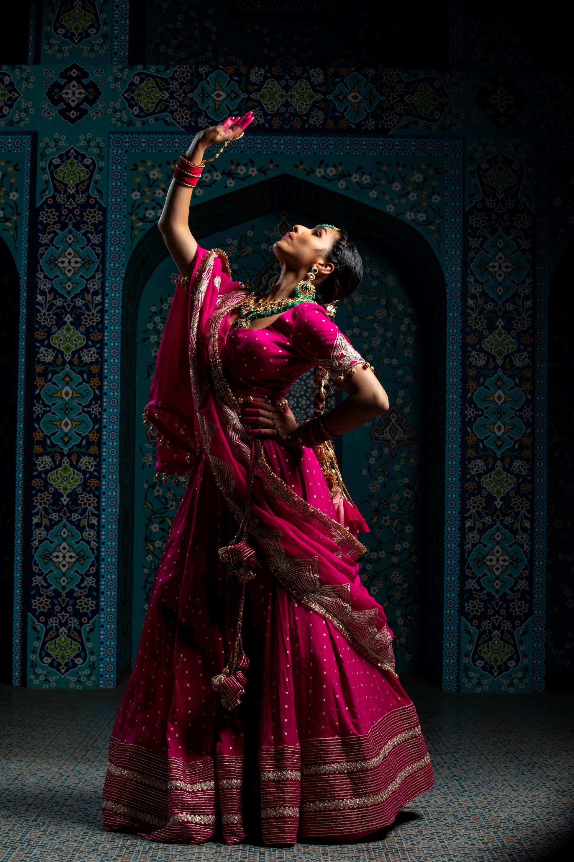 Rizina - Lehenga set - Monk & Mei