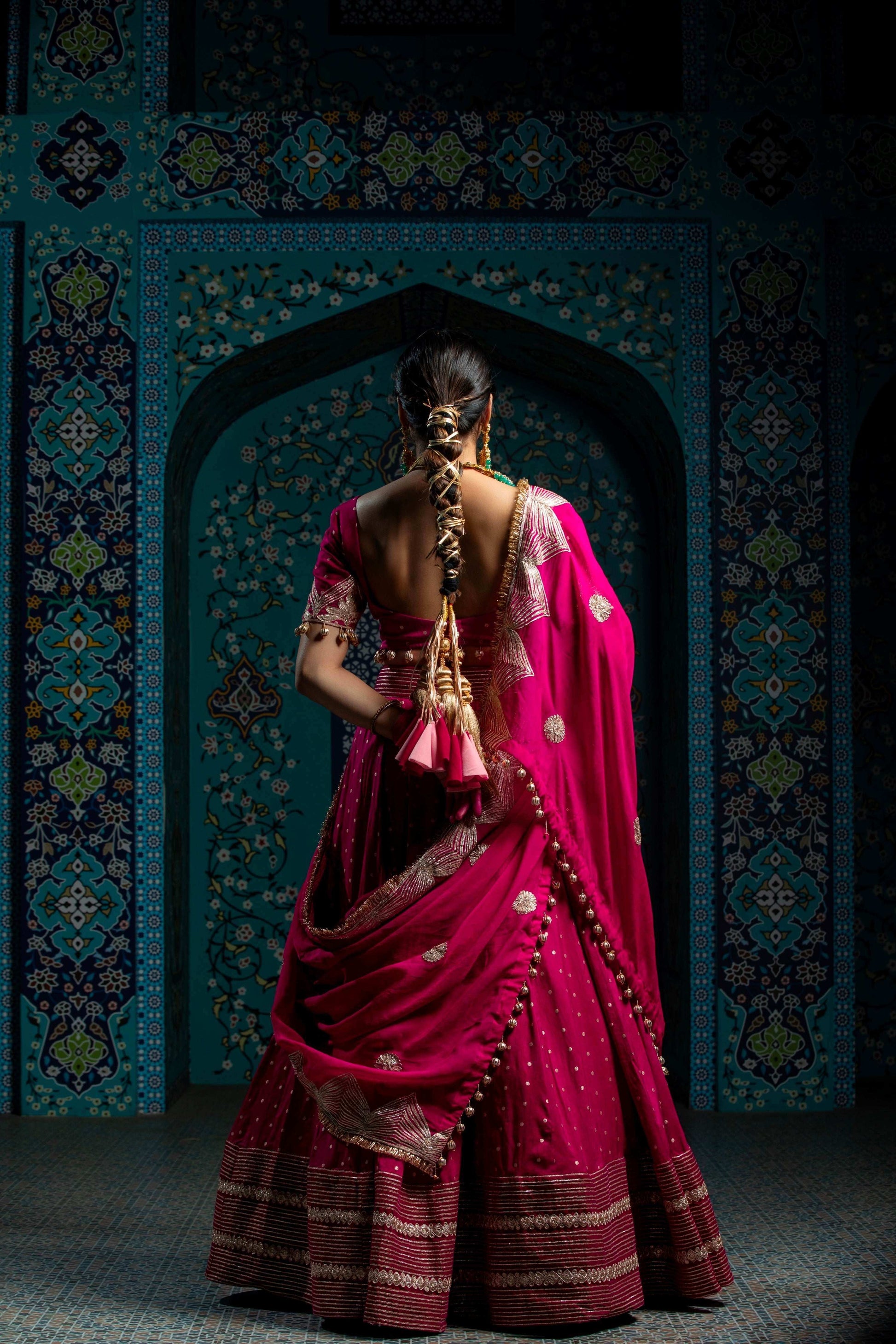 Rizina - Lehenga set - Monk & Mei