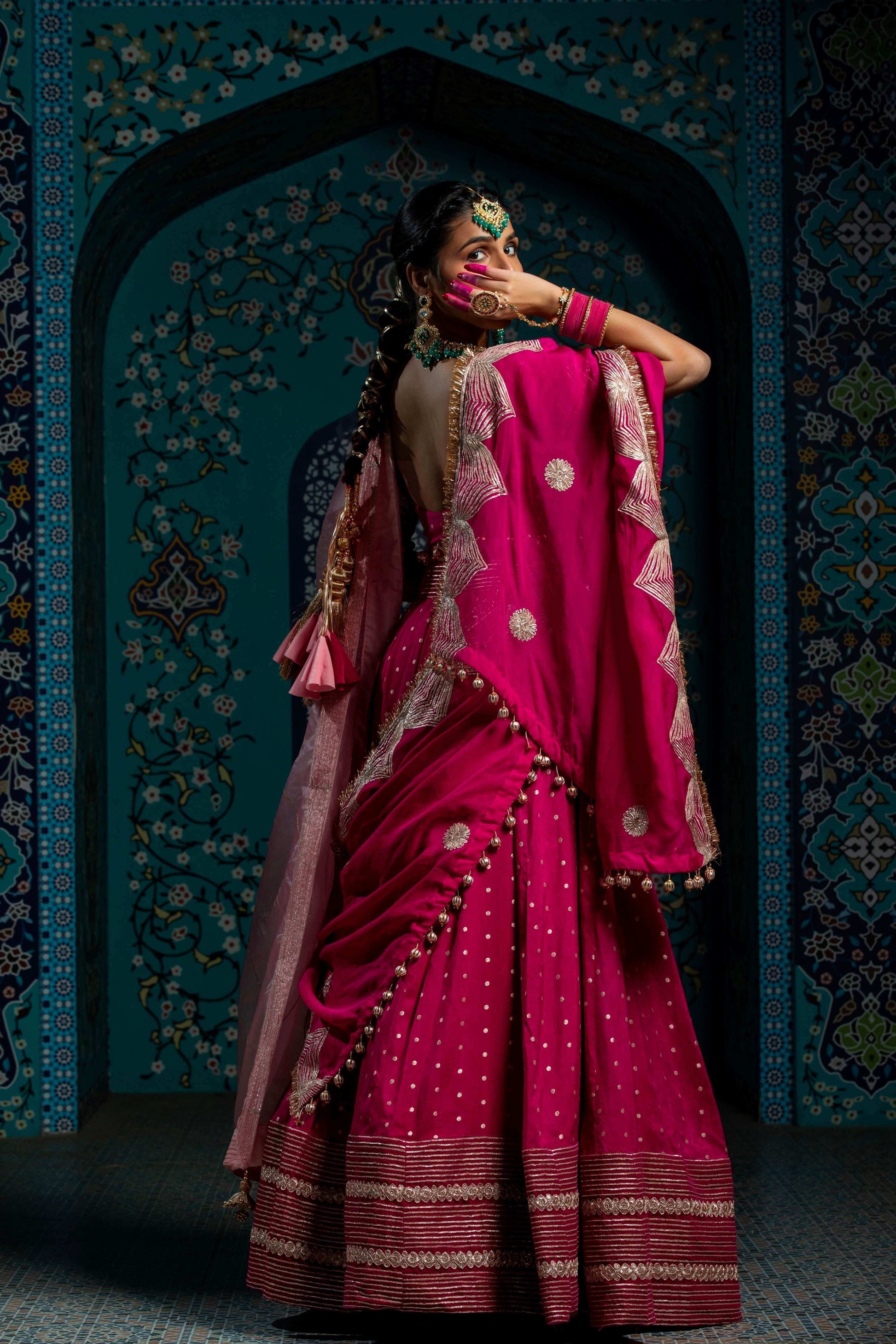 Rizina - Lehenga set - Monk & Mei
