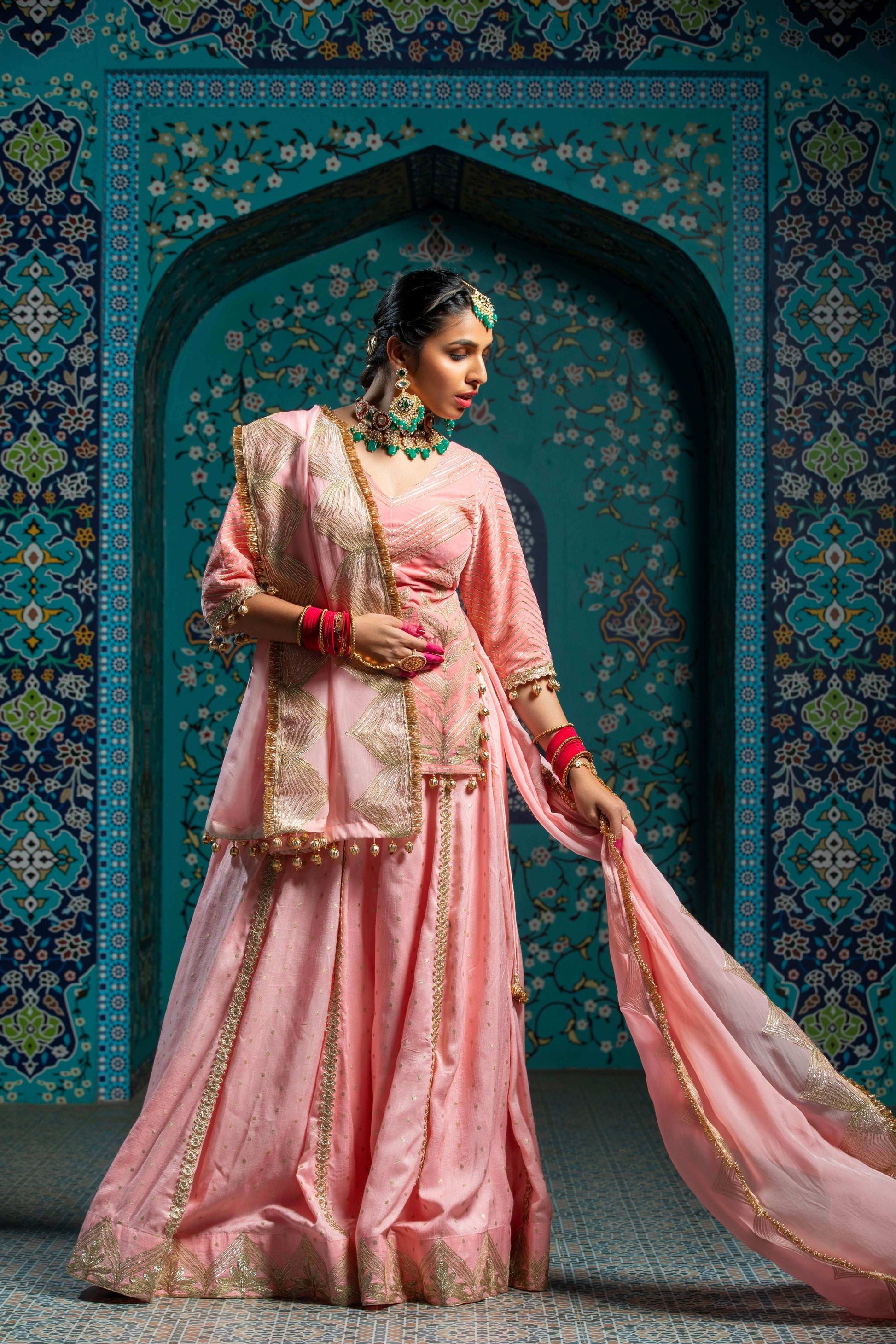 Gulbadan - Lehenga set - Monk & Mei