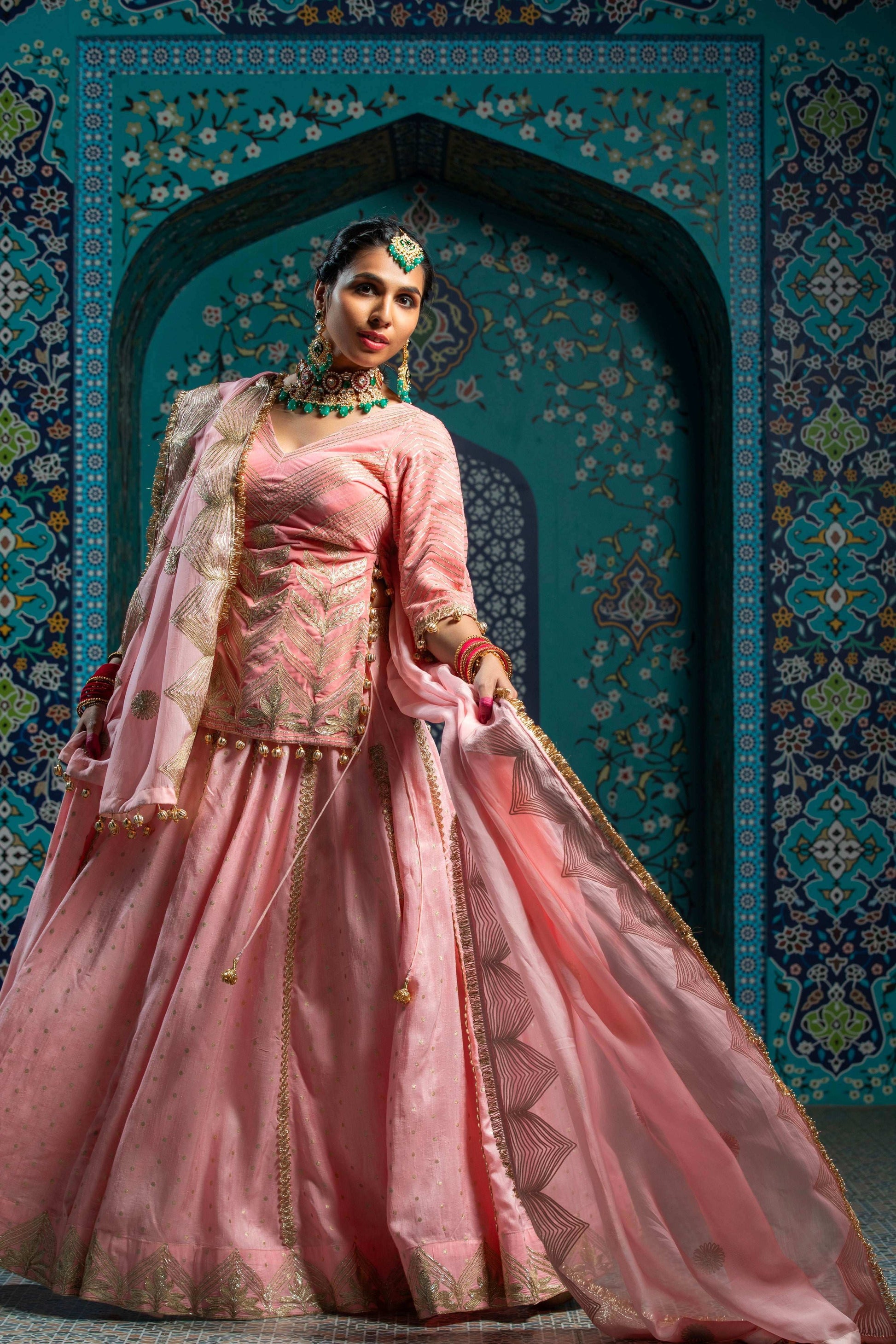 Gulbadan - Lehenga set - Monk & Mei