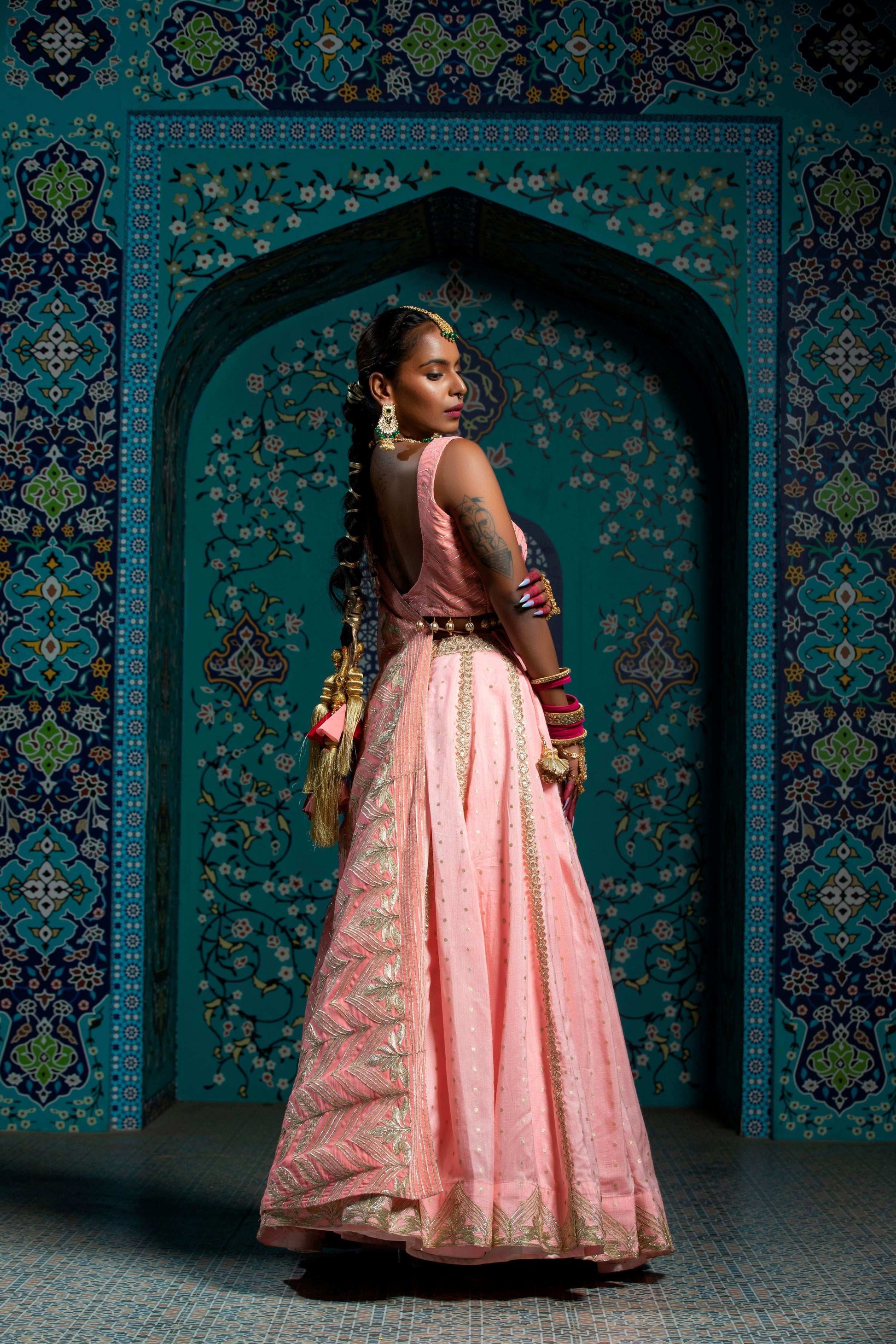 Haya - Lehenga set - Monk & Mei