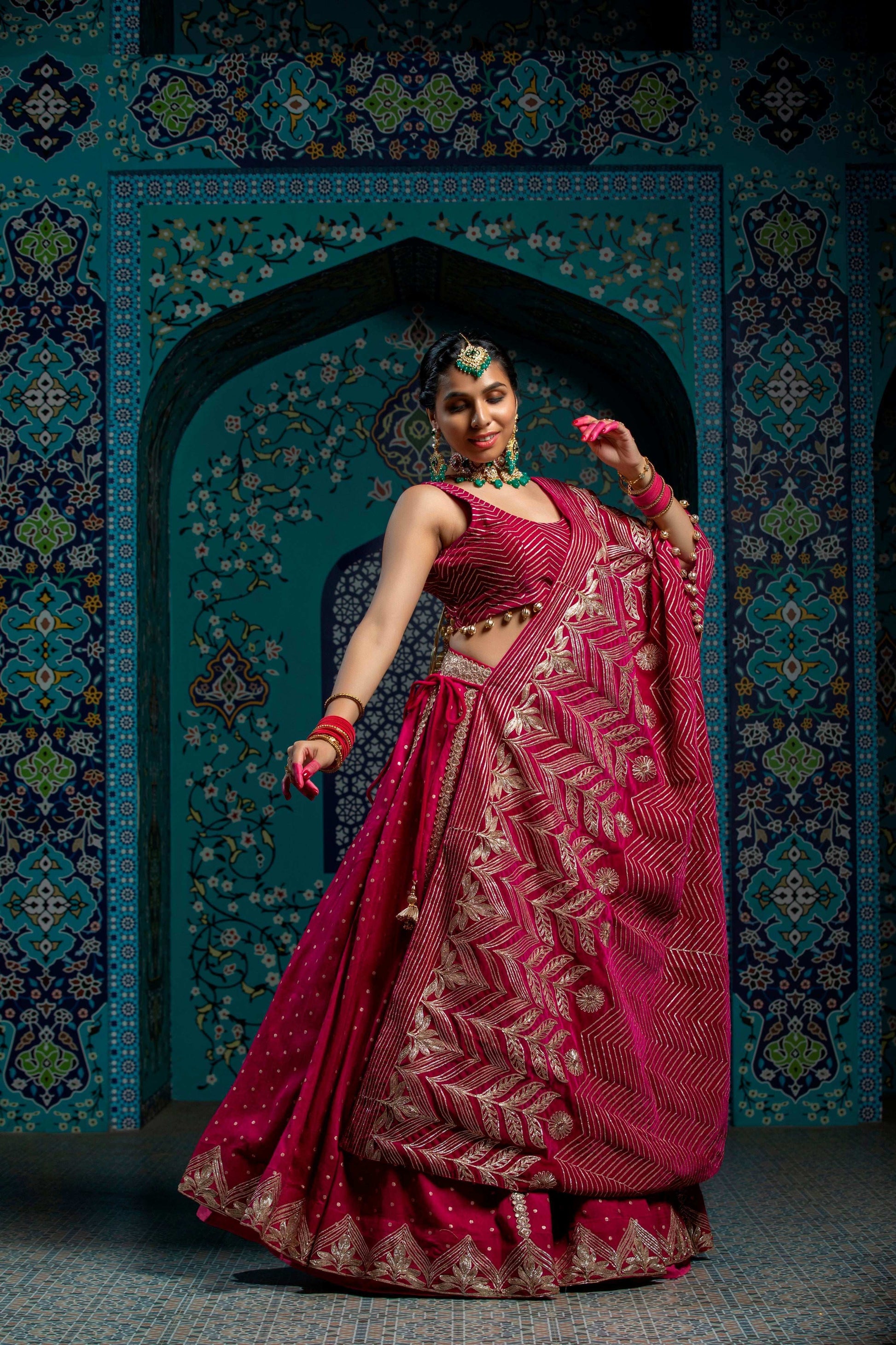 Haya - Lehenga set - Monk & Mei