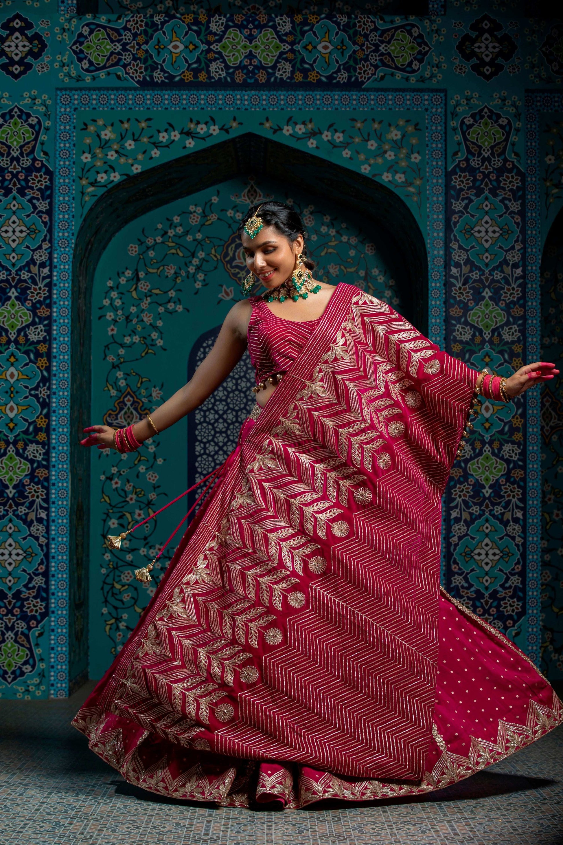 Haya - Lehenga set - Monk & Mei