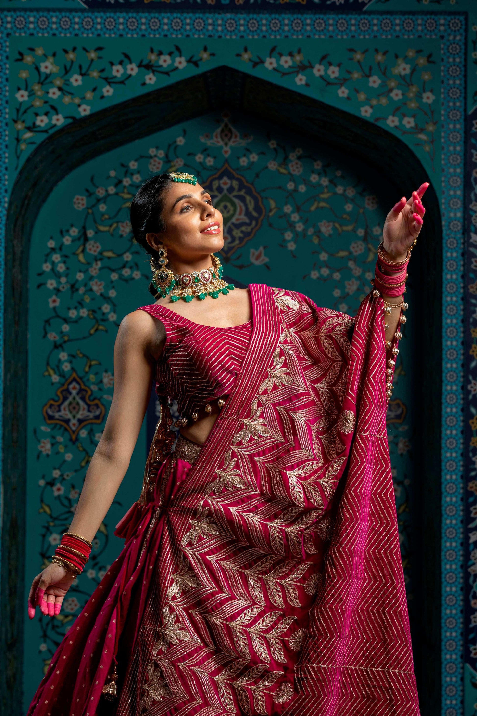 Haya - Lehenga set - Monk & Mei