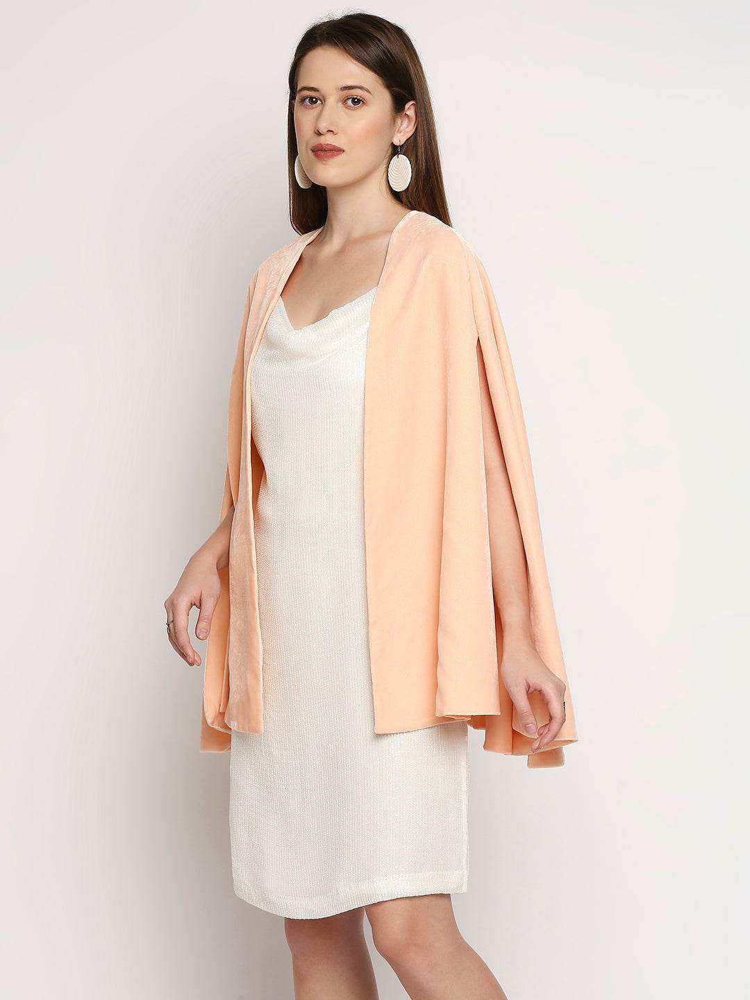 Arzu- Cape - Peach pink - Monk & Mei