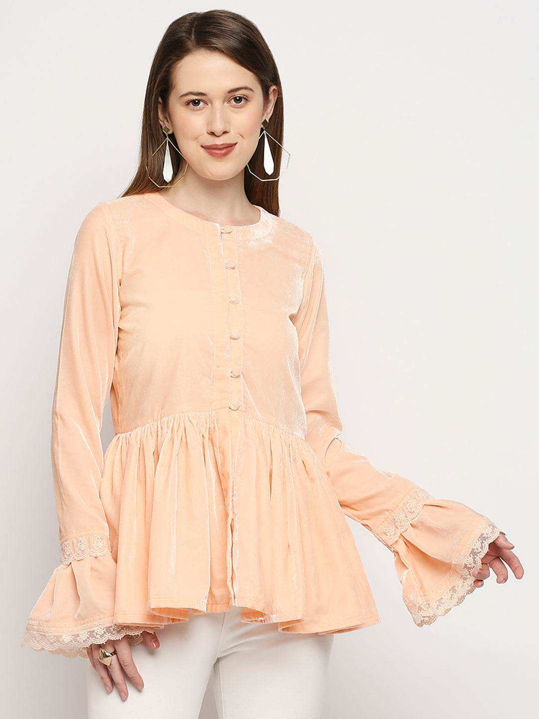 Taj-Jacket - Peach pink - Monk & Mei