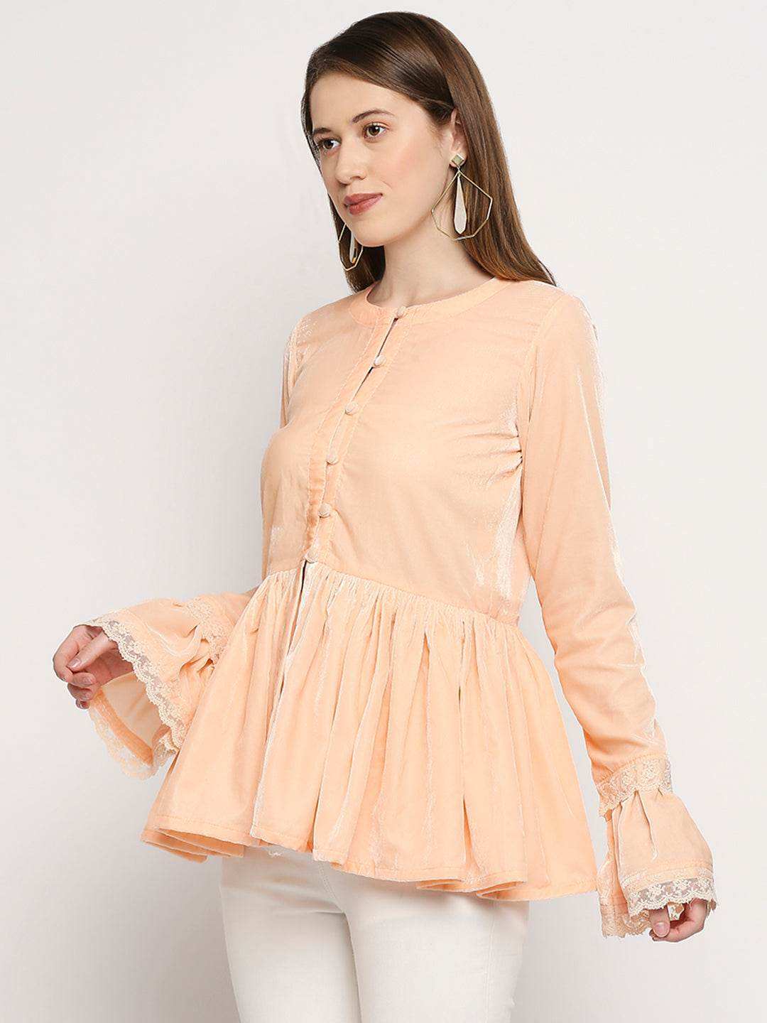 Taj-Jacket - Peach pink - Monk & Mei