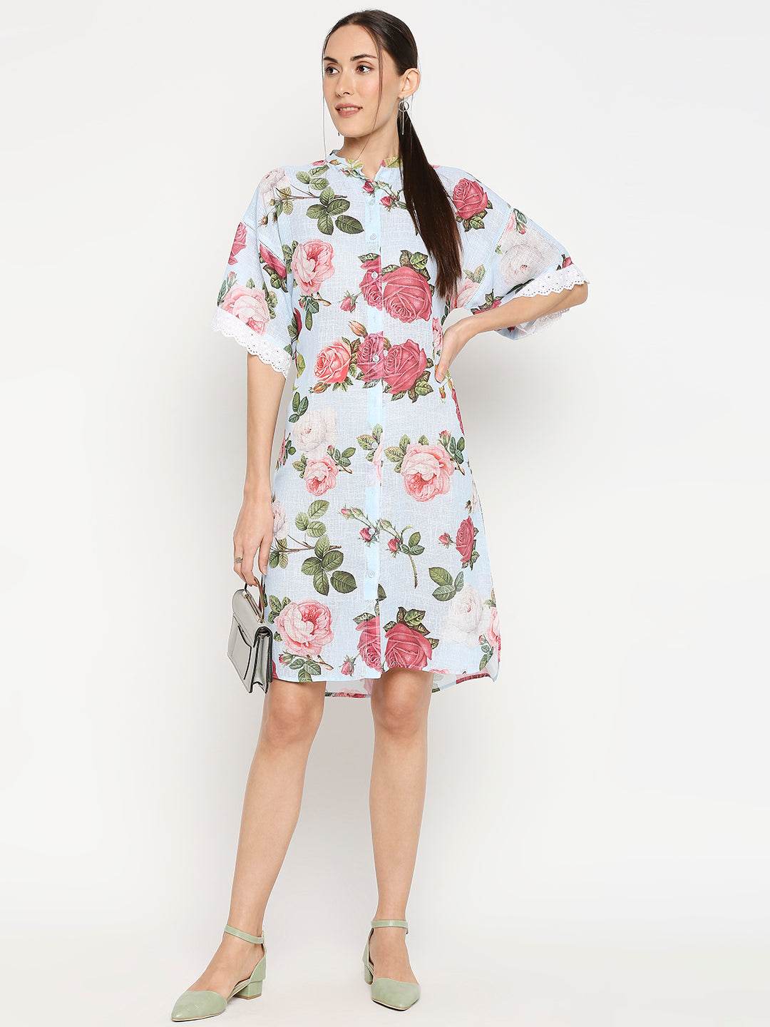 SONNET DRESS - Blue - Monk & Mei