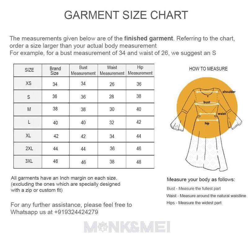 ZAARYA KURTA - Yellow - Monk & Mei