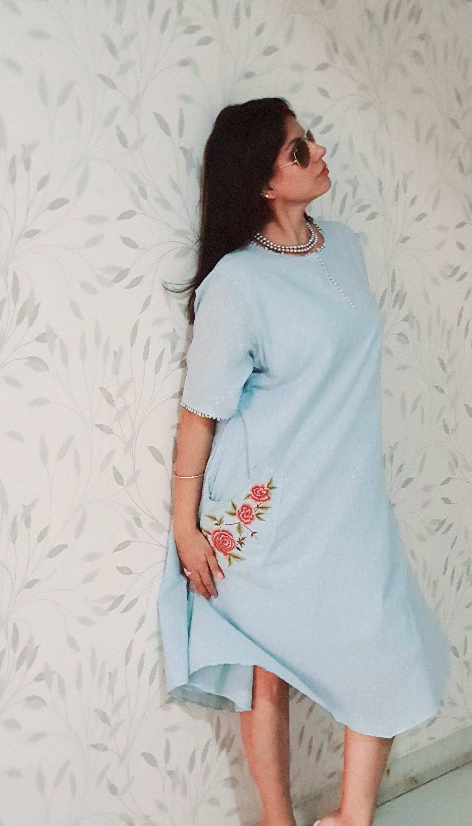 ALLURE - Powder blue - Monk & Mei