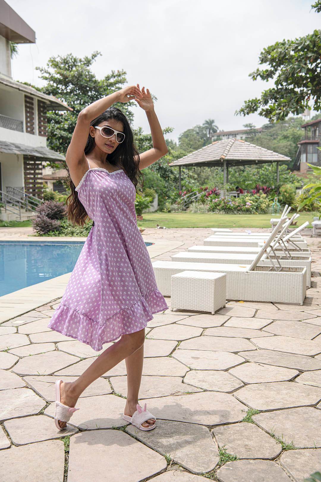 Sif Slip Dress - Monk & Mei