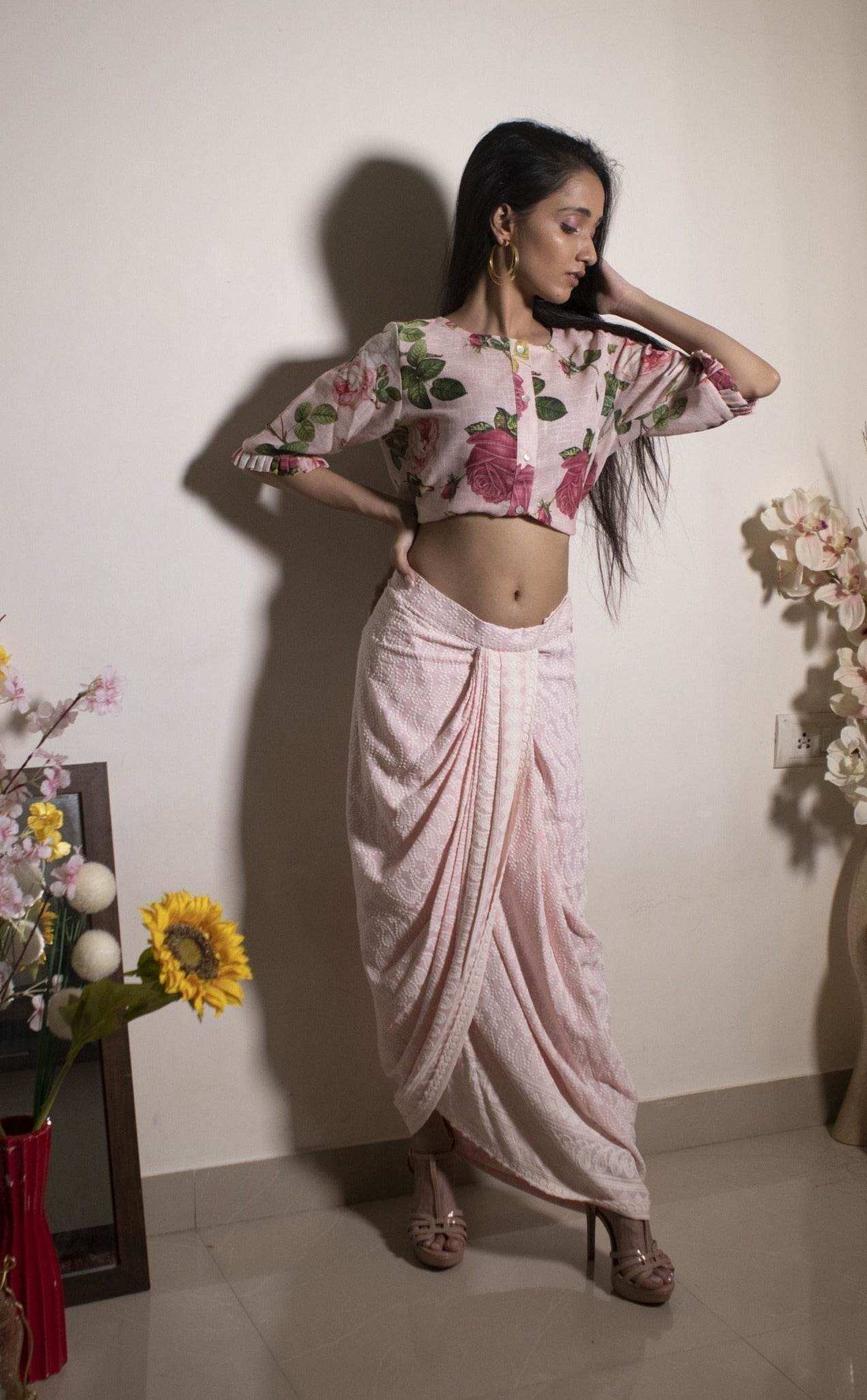 PETAL Dhoti & Jacket - Monk & Mei
