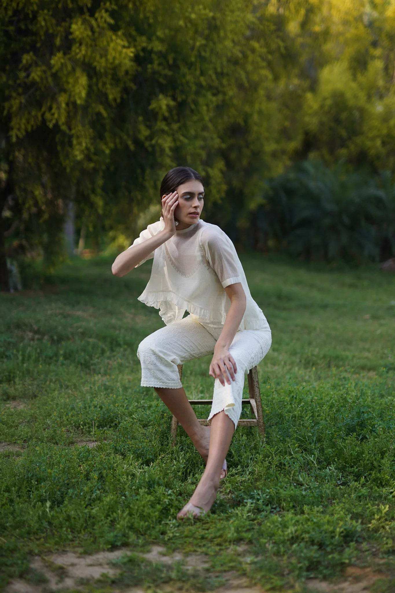 AIKO- COTTON JUMPSUIT WITH JACKET - Monk & Mei