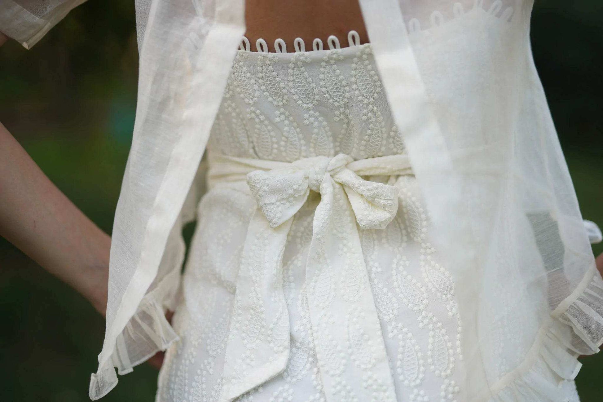 AIKO- COTTON JUMPSUIT WITH JACKET - Monk & Mei