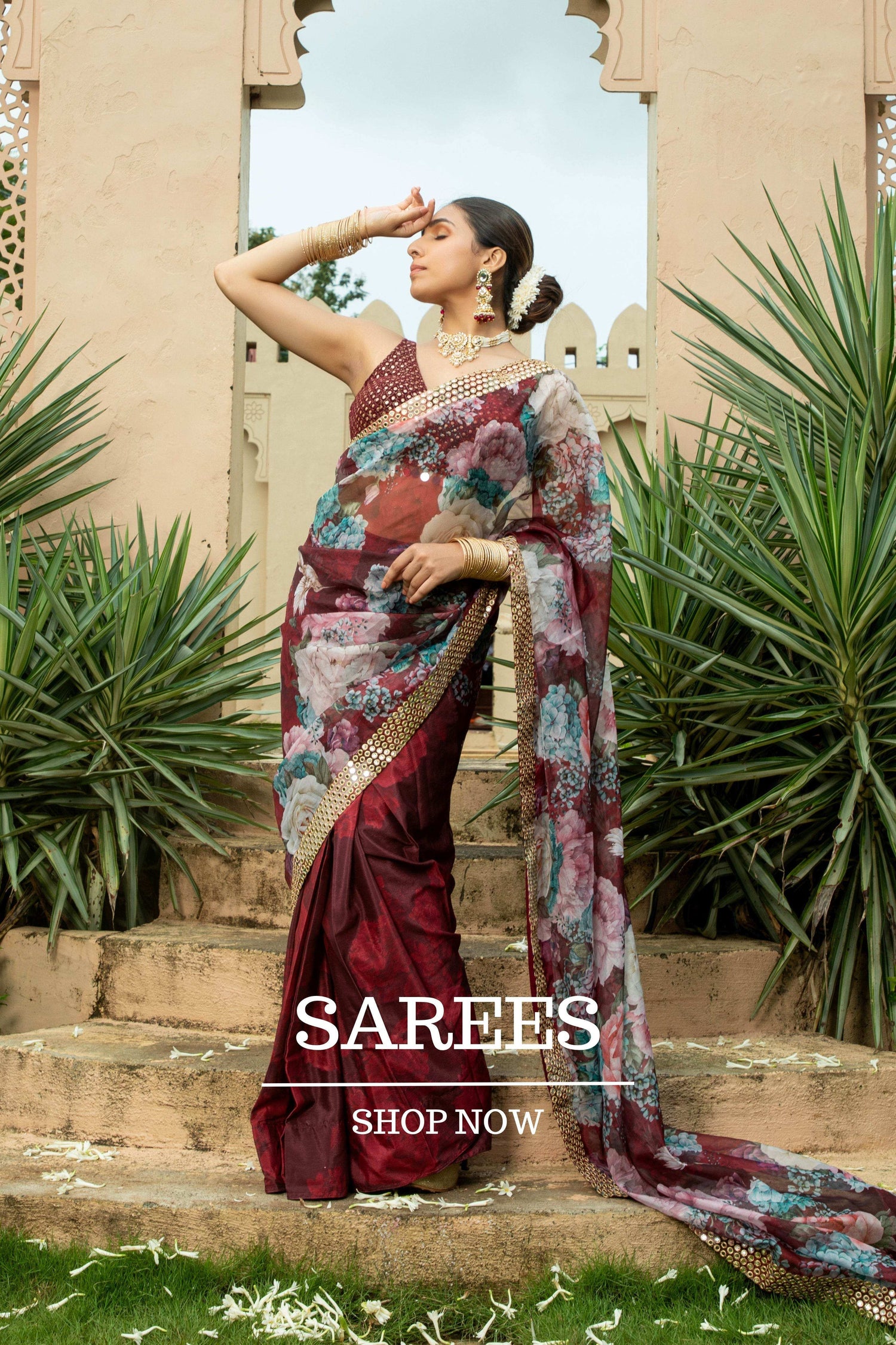 Draped Sarees - Monk & Mei