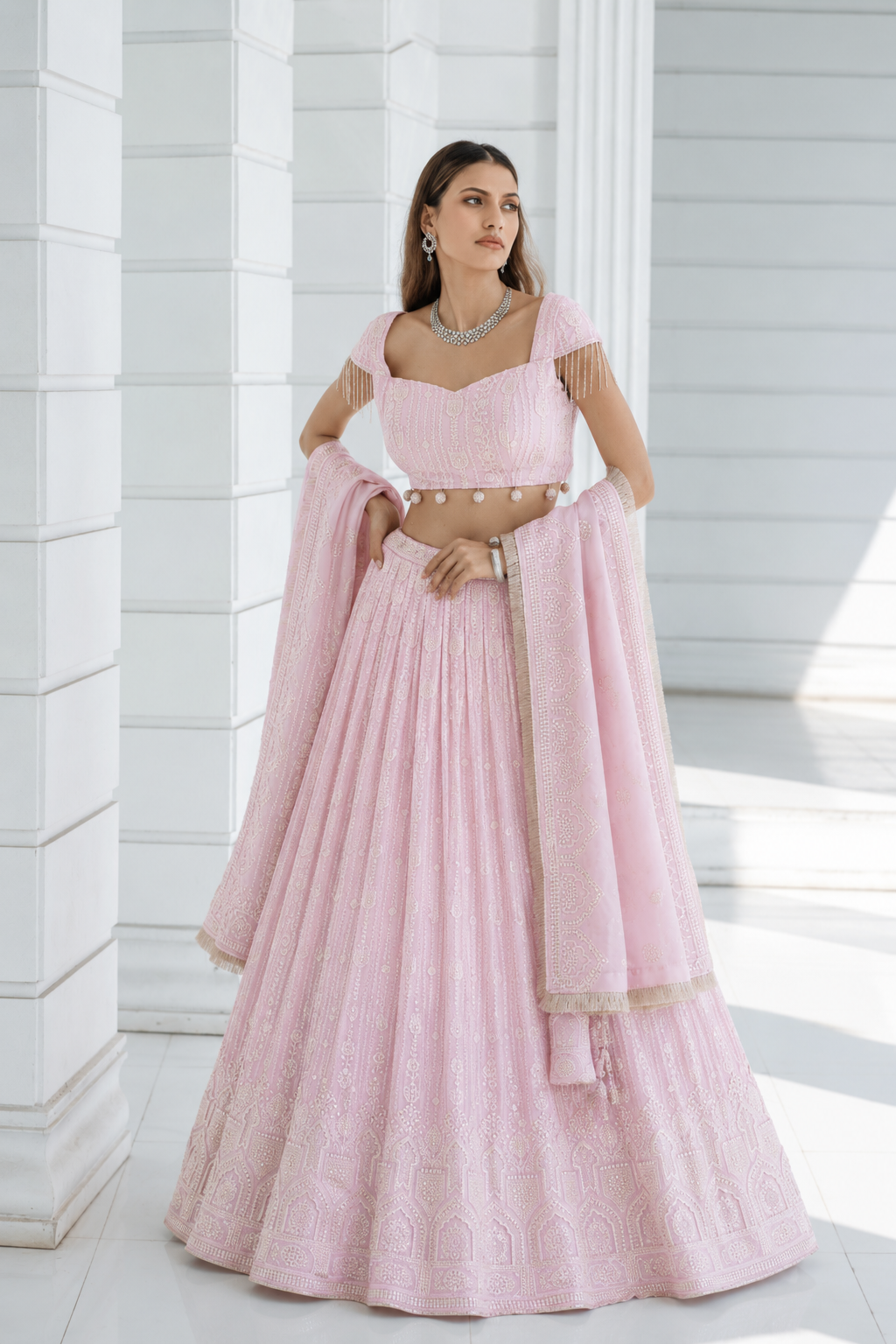 Florance Pink - Lehenga Set