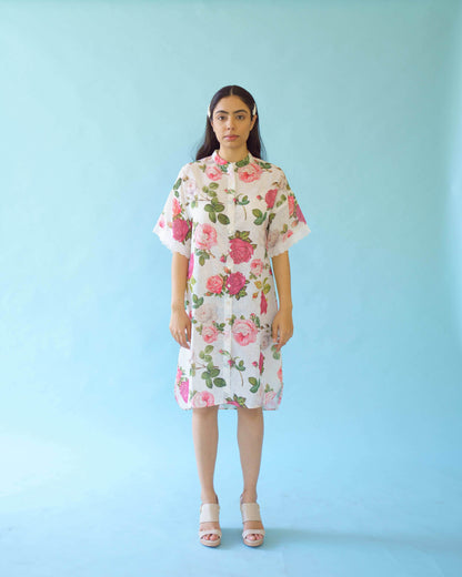 SONNET DRESS - Ivory white - Monk & Mei