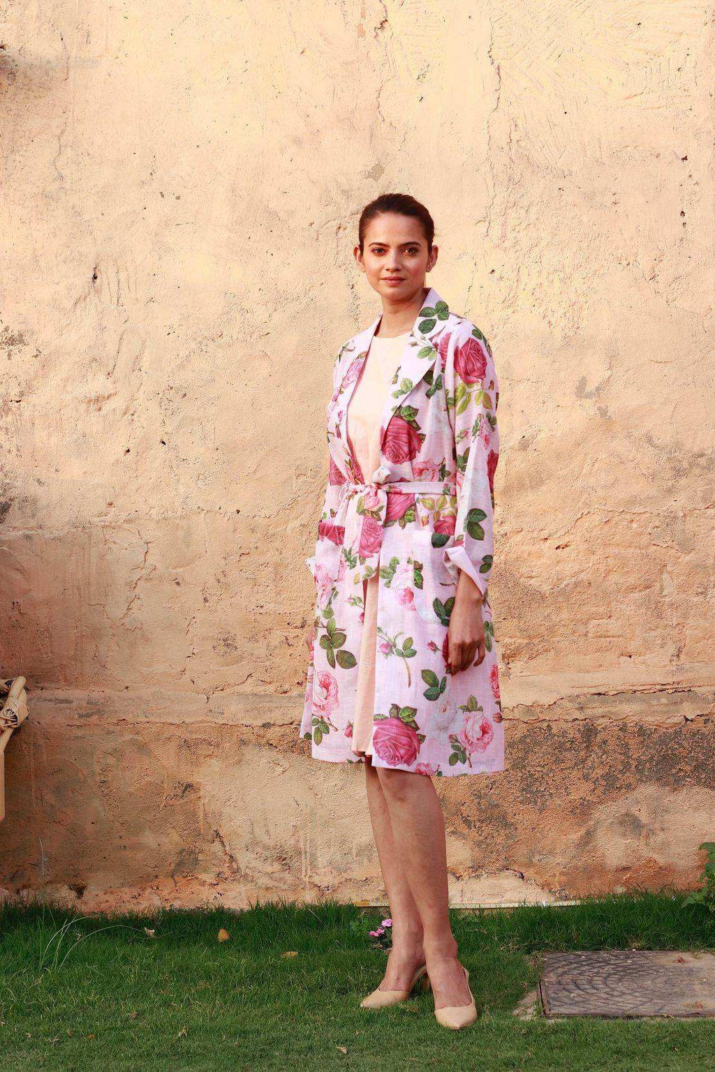 SPRING DRESS SET - Babypink - Monk & Mei