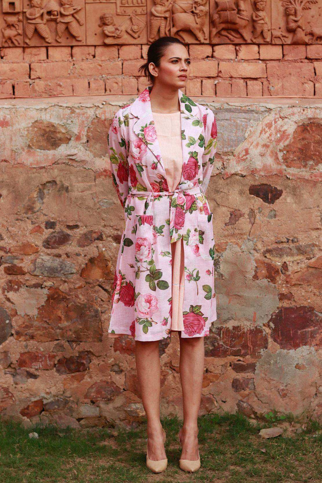 SPRING DRESS SET - Babypink - Monk & Mei