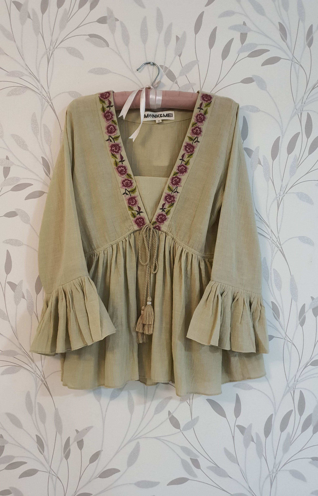 HAZE -TOP - Beige - Monk & Mei