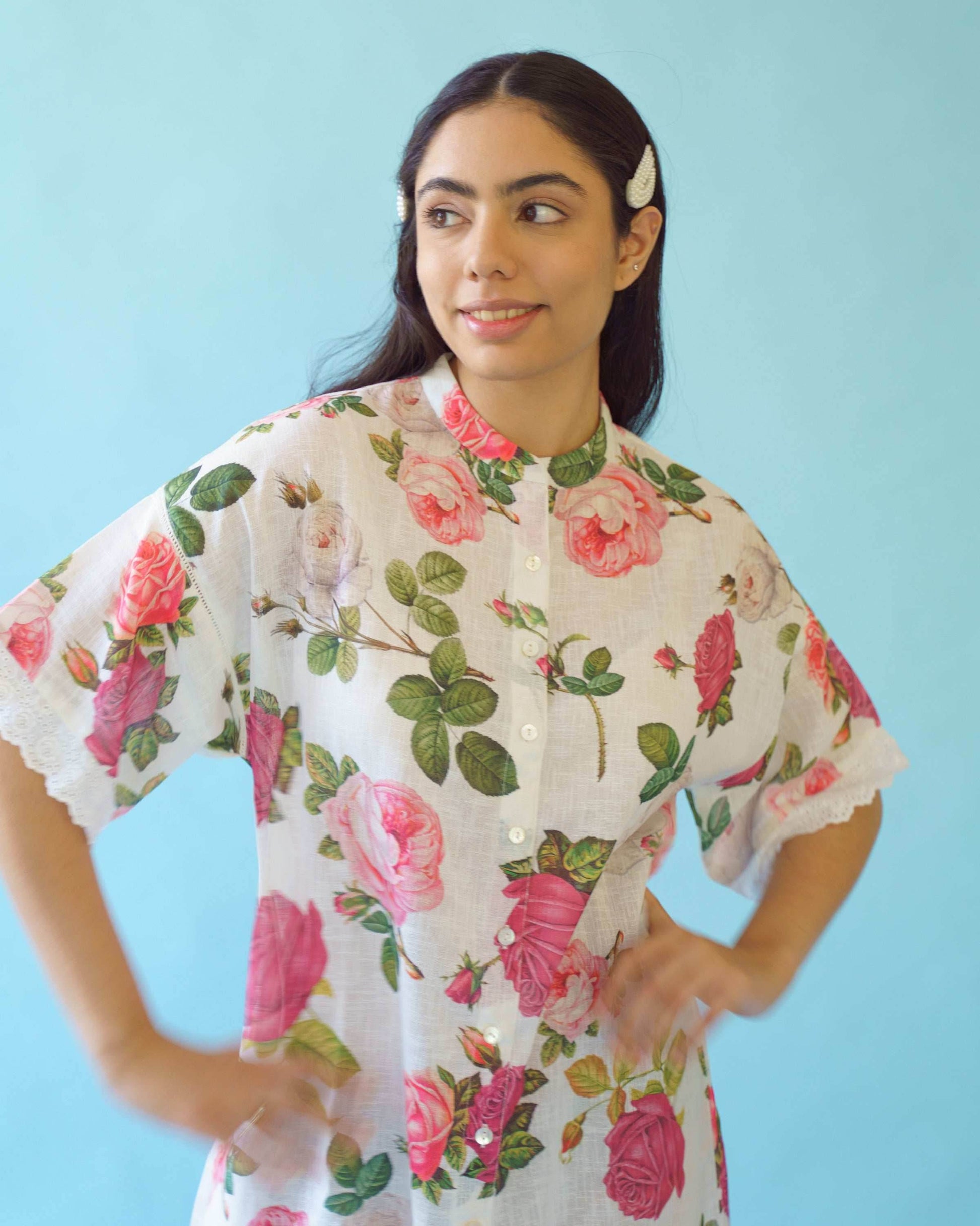 SONNET DRESS - Ivory white - Monk & Mei