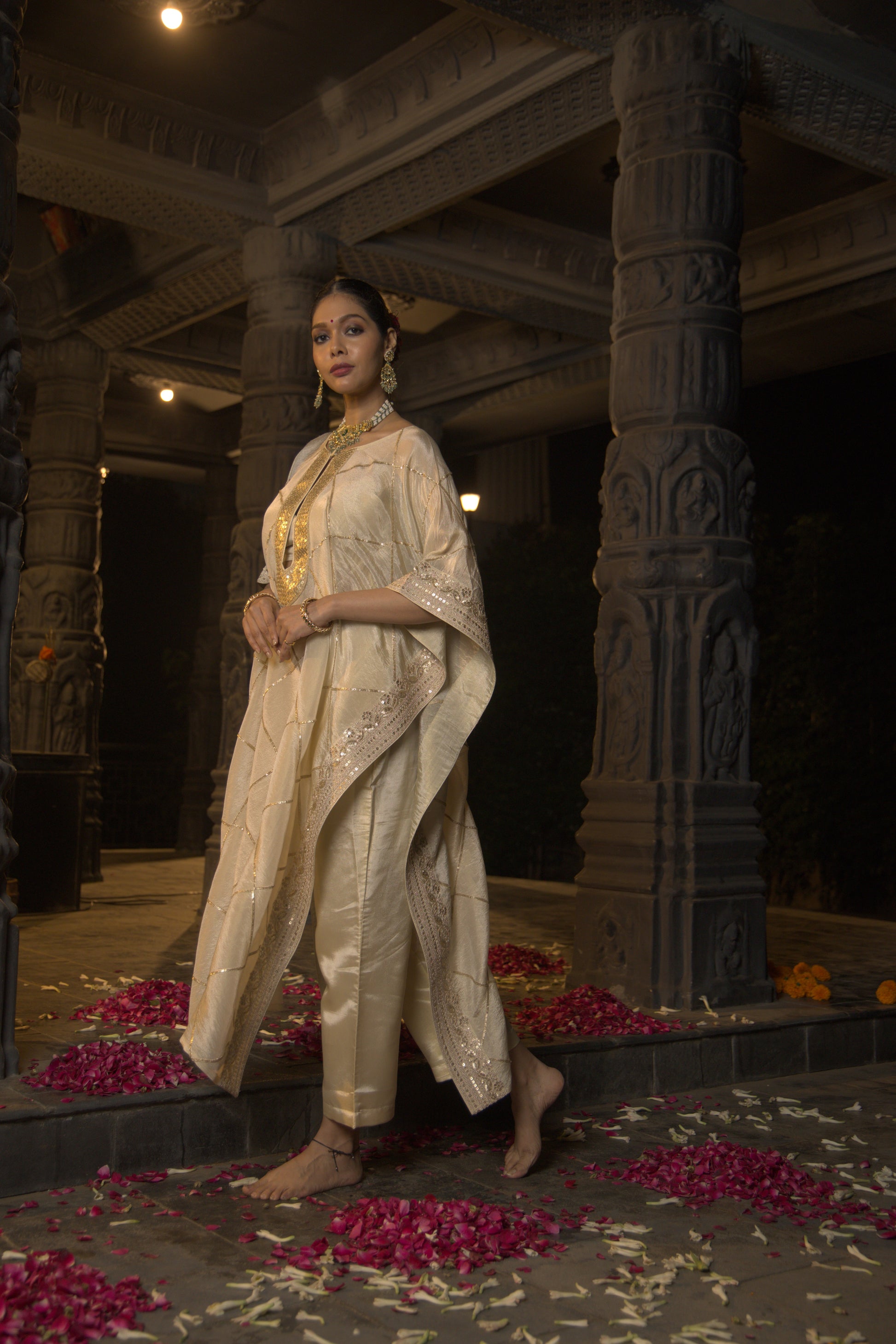 Zoysa- Kaftan and Pant Set