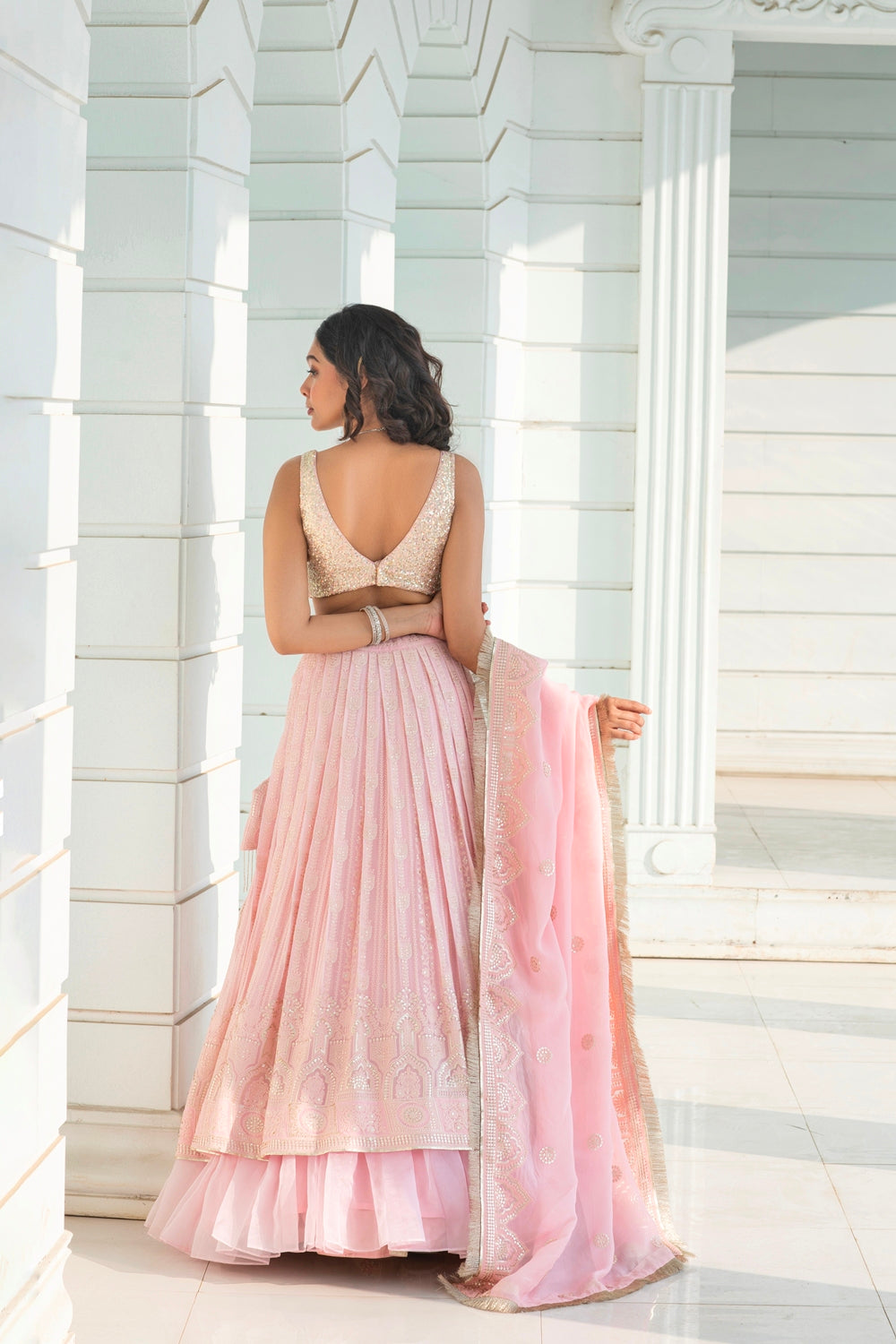 Aurelia Pink - Lehenga Set