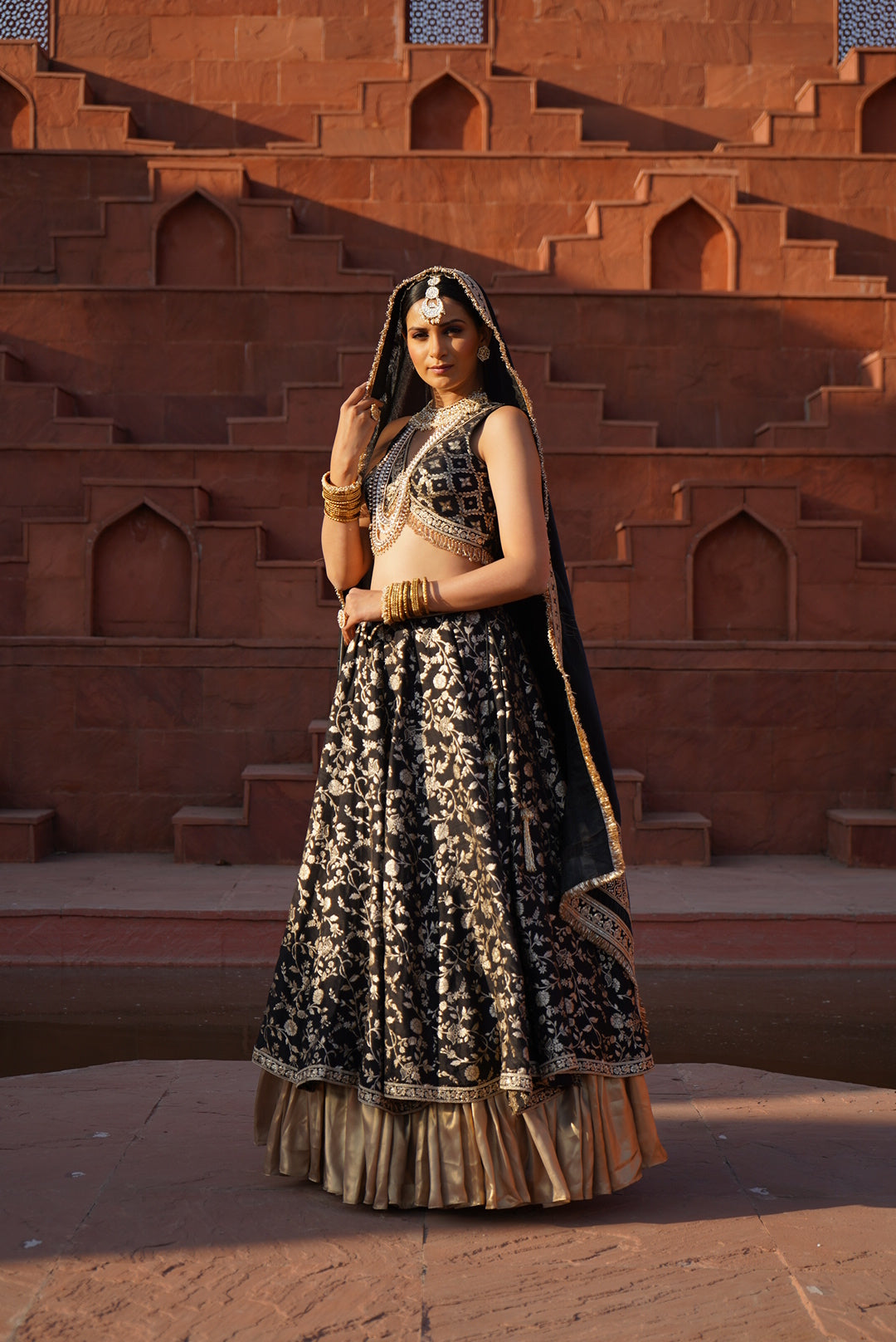 Mishri Brocade Lehenga Set