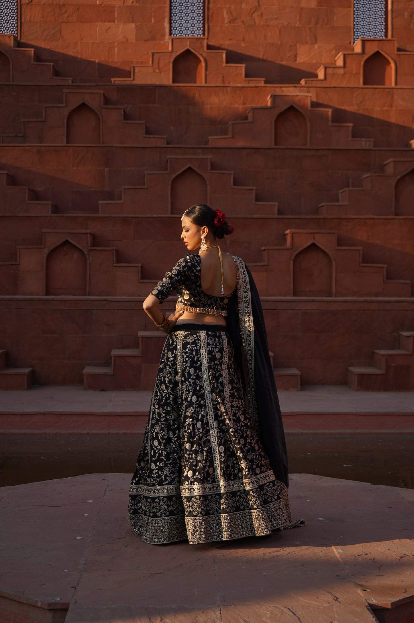 Zoya Brocade Lehenga Set