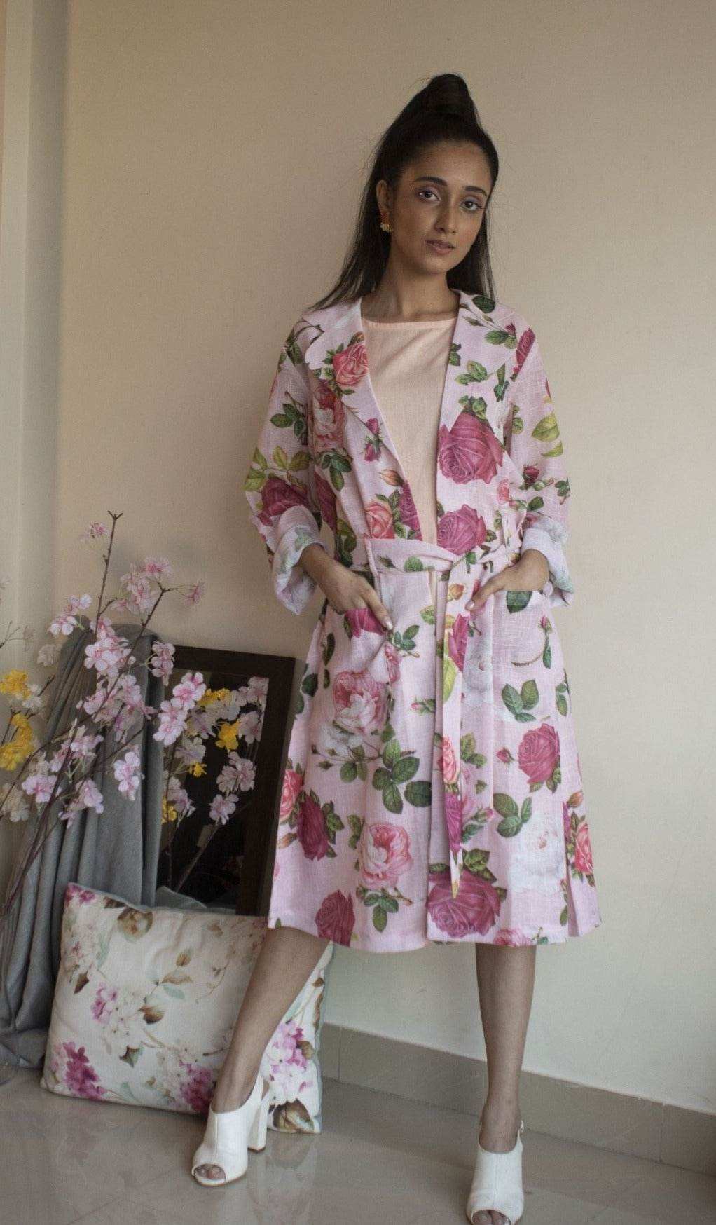 SPRING DRESS SET - Babypink - Monk & Mei