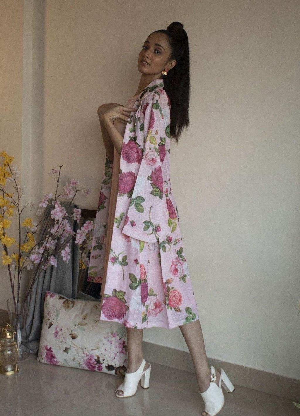 SPRING DRESS SET - Babypink - Monk & Mei