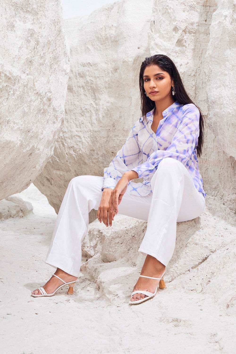 MARIAH TOP & PANT SET - Lavender - Monk & Mei